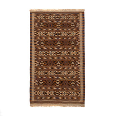 Turkmen Kilim (3.5 x 5.9)ft