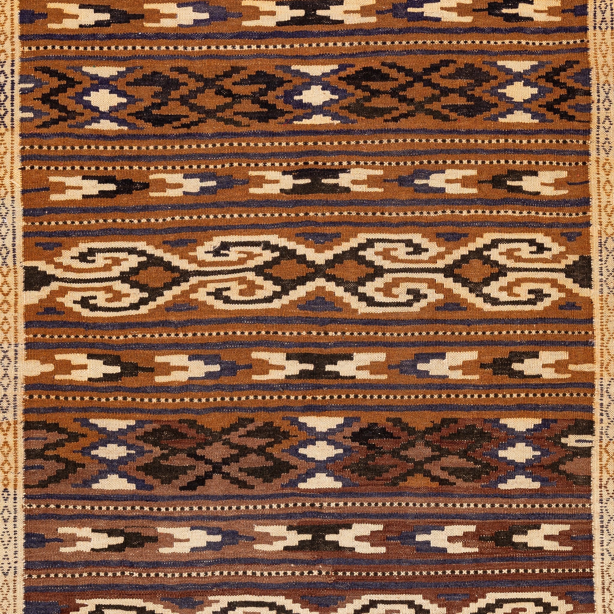 Turkmen Kilim (3.4 x 5.7)ft