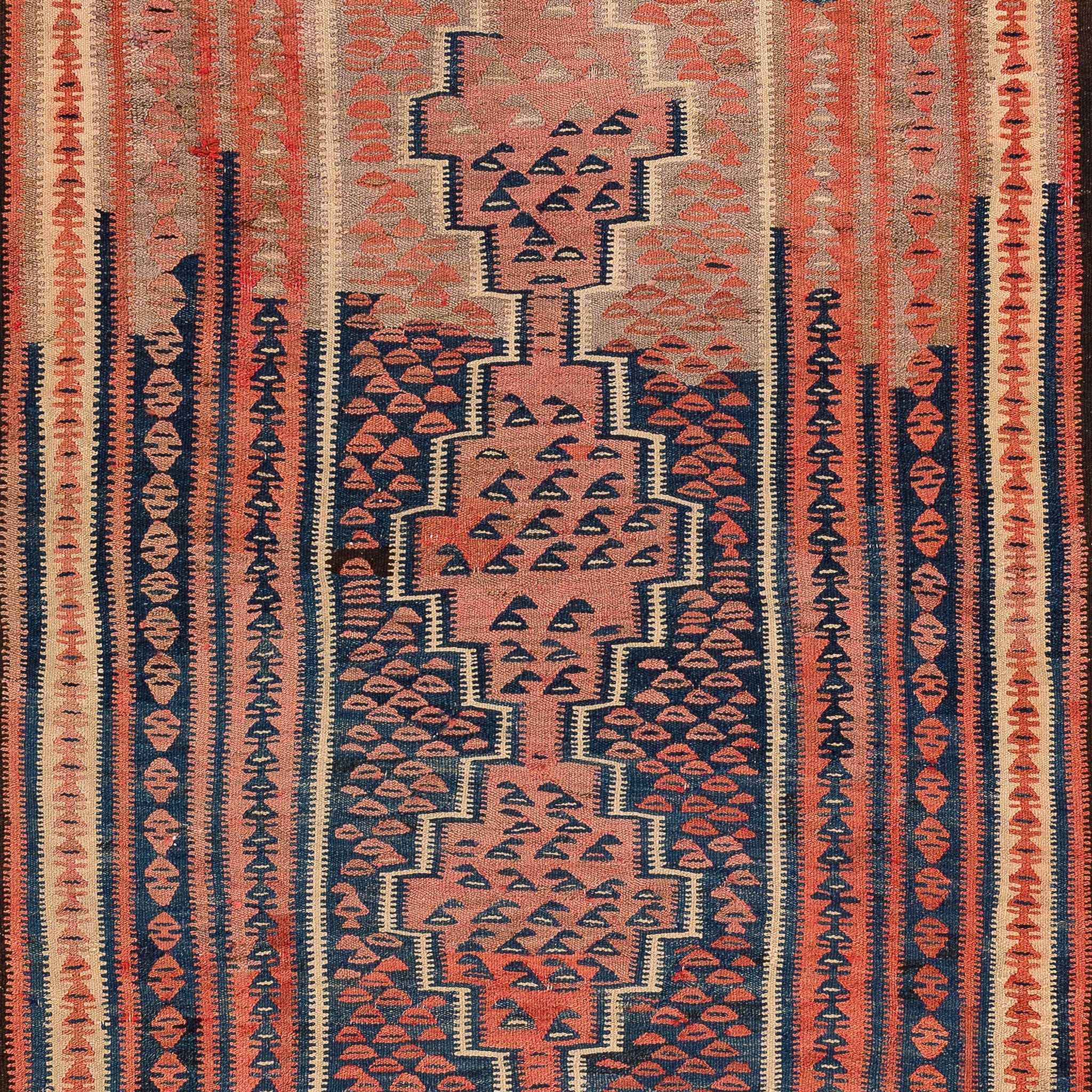 Ardebil Kilim (4.2 x 8.9)ft
