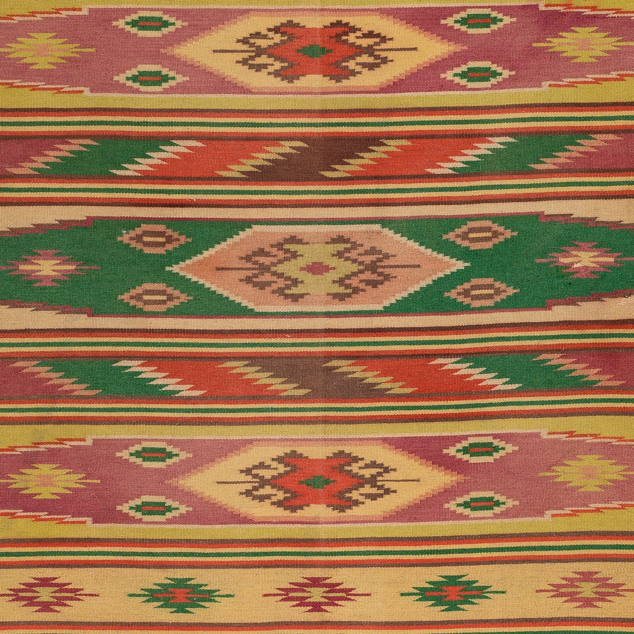 Turkmen Kilim (4.6 x 6.4)ft