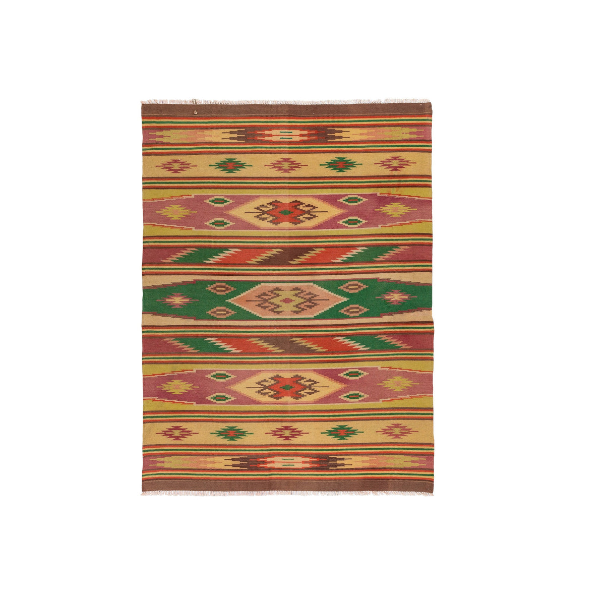 Turkmen Kilim (4.6 x 6.4)ft