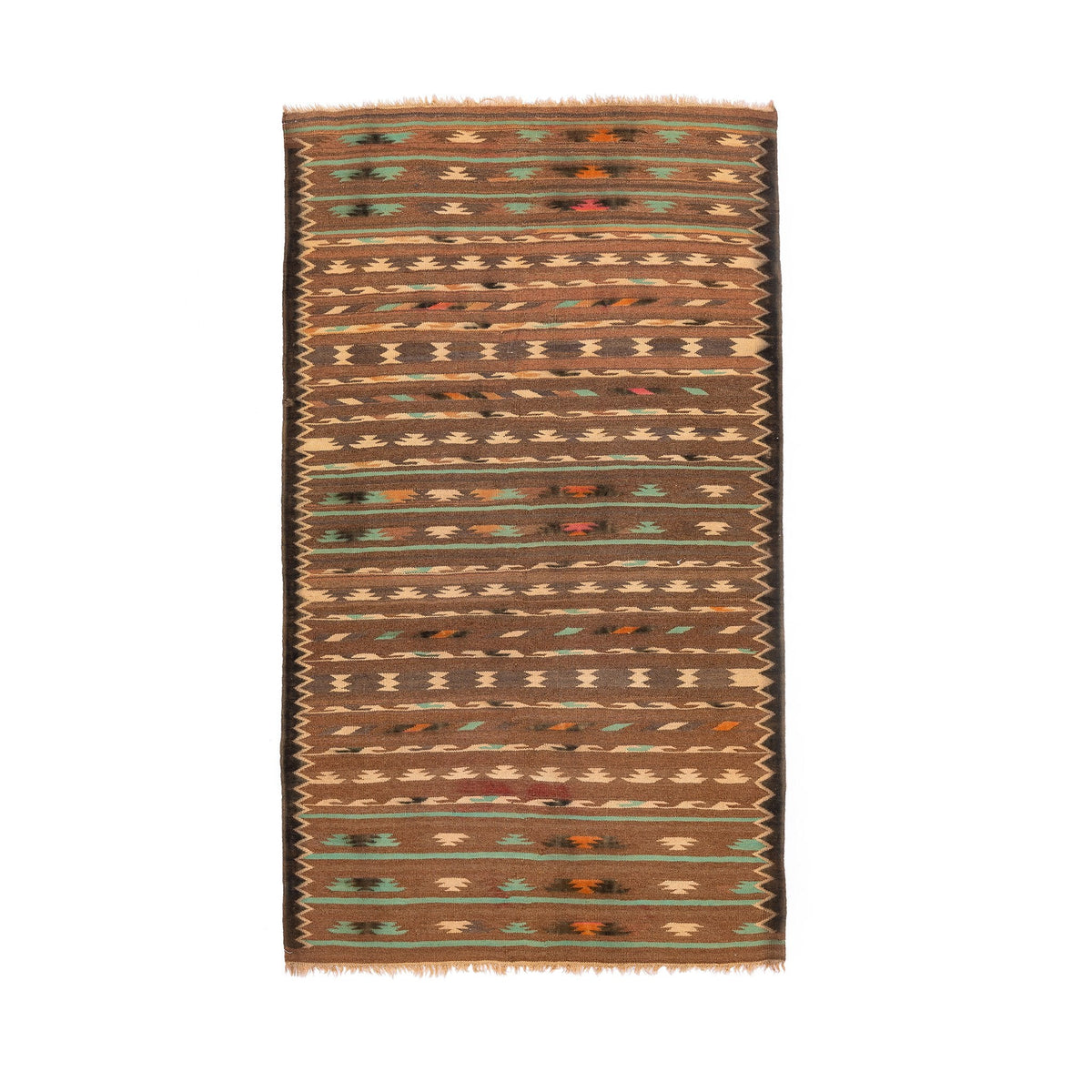 Turkmen Kilim (3.6 x 6.1)ft