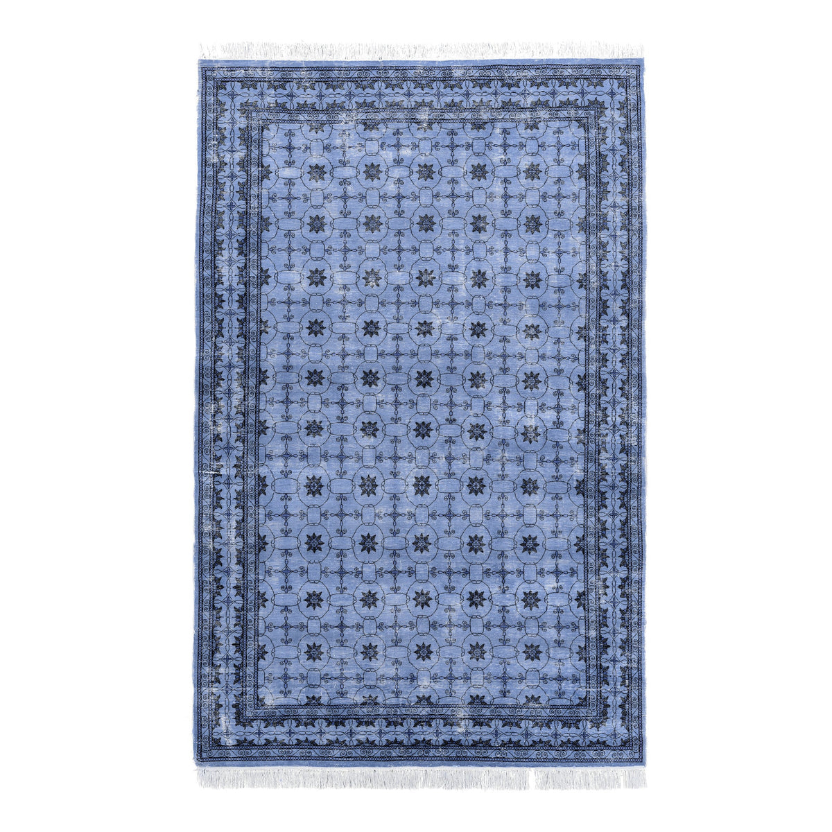 Overdyed Kerman Rug(5.7 x 9)ft