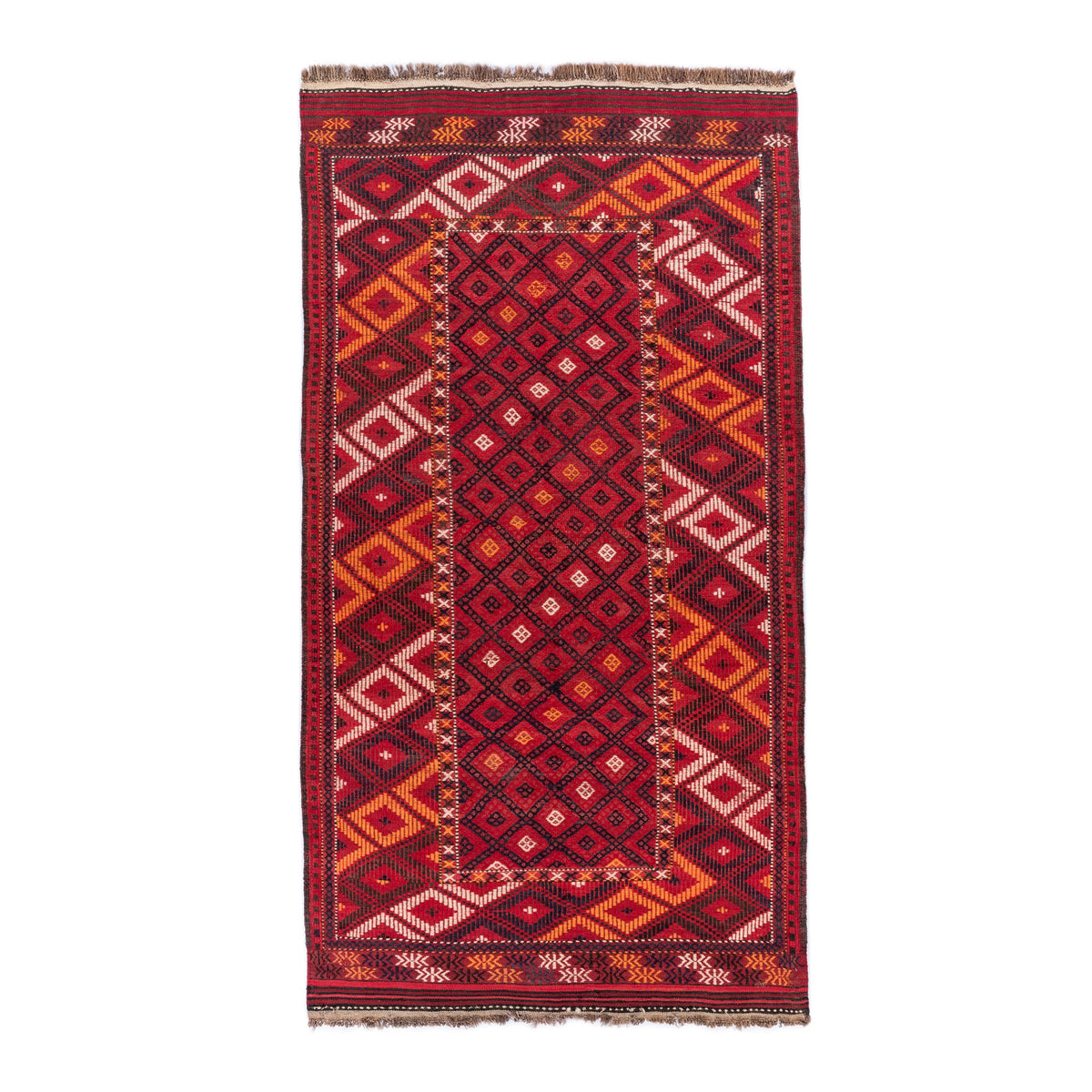 Soumak Kilim (4.9 x 9.5)ft