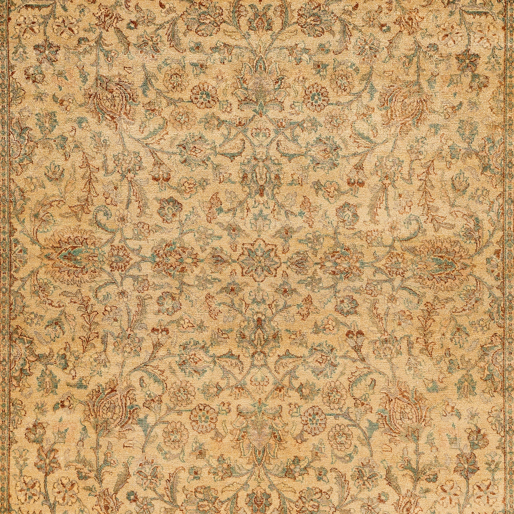 Tabriz Rug (5.9 x 9.1)ft