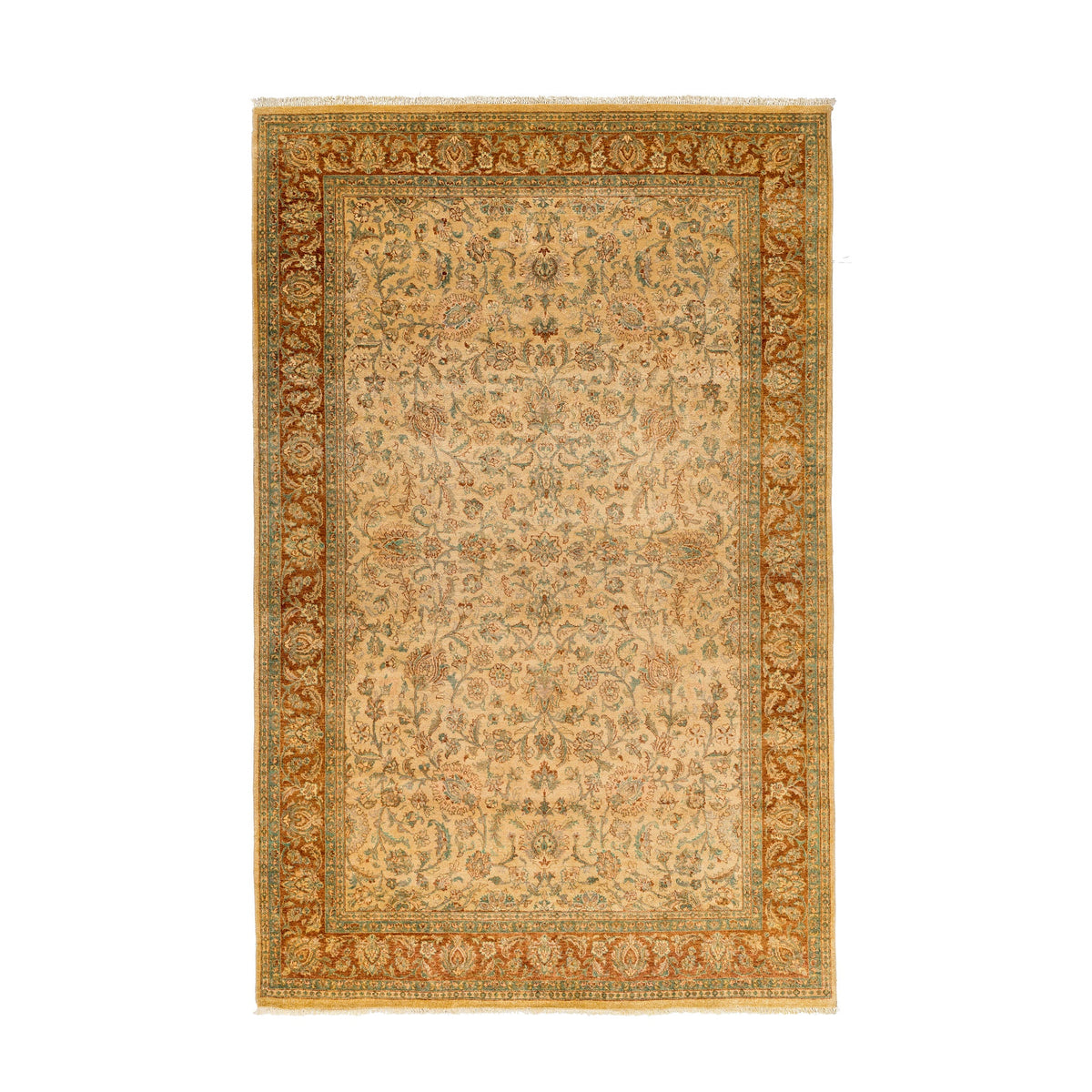 Tabriz Rug (5.9 x 9.1)ft