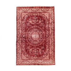 Overdyed Kashan (5.9 x 9.1)ft