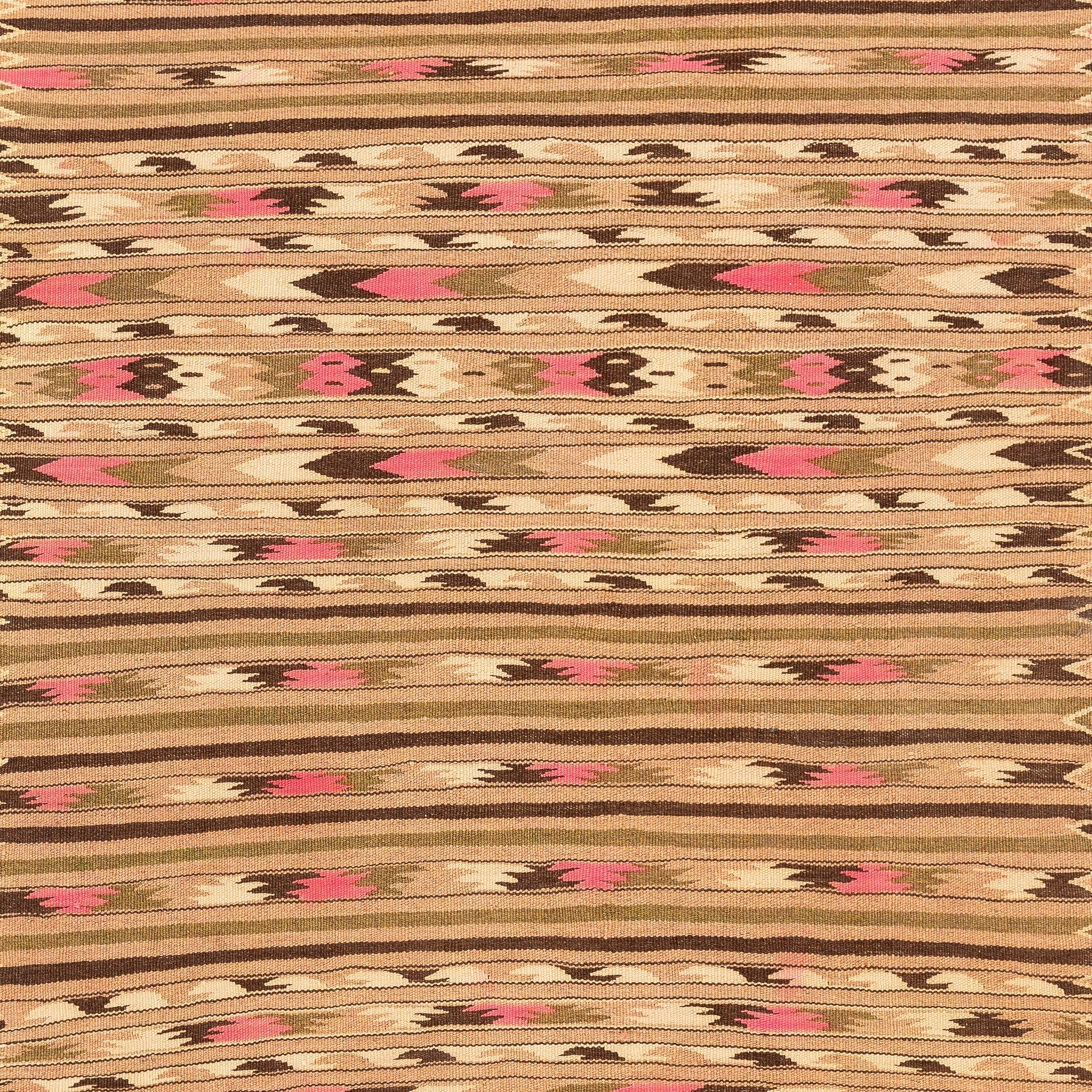 Turkmen Kilim (3.1 x 6.7)ft