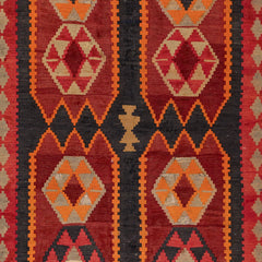 Ardebil Kilim (4.5 x 13.2)ft
