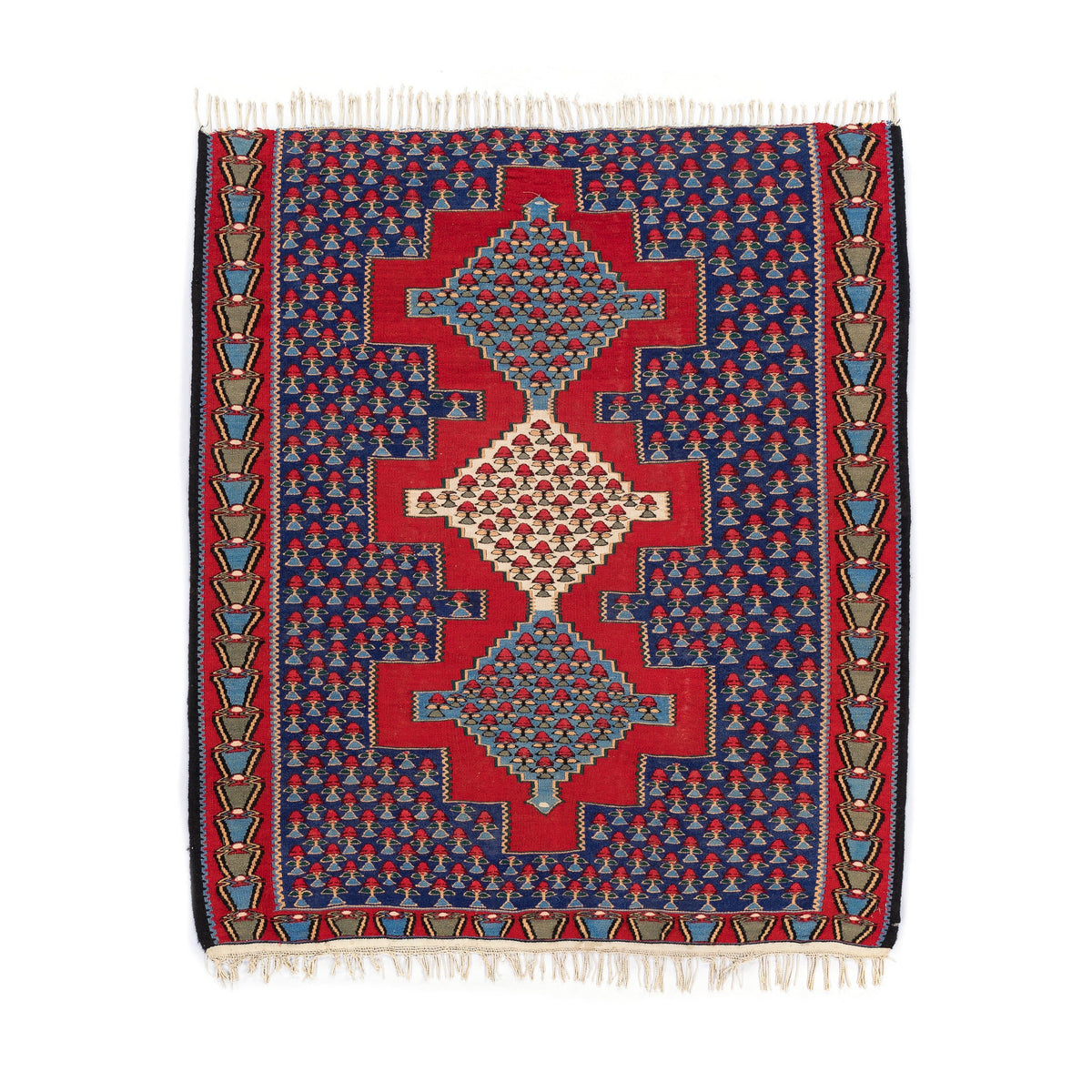 Senneh Kilim (4.2 x 4.8)ft