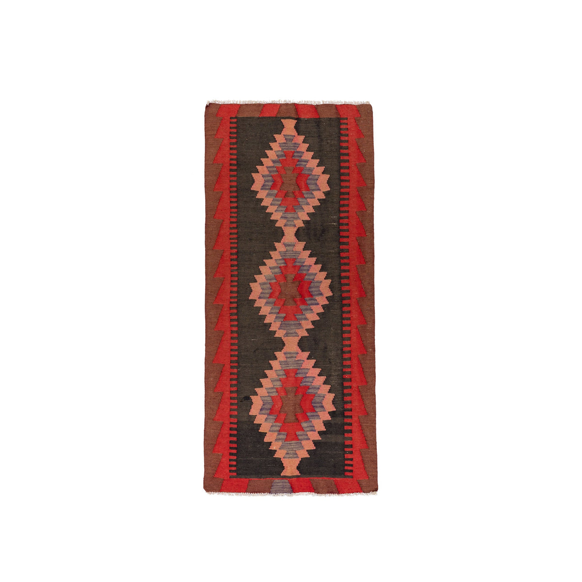 Ardebil Kilim (3.9 x 8.9)ft
