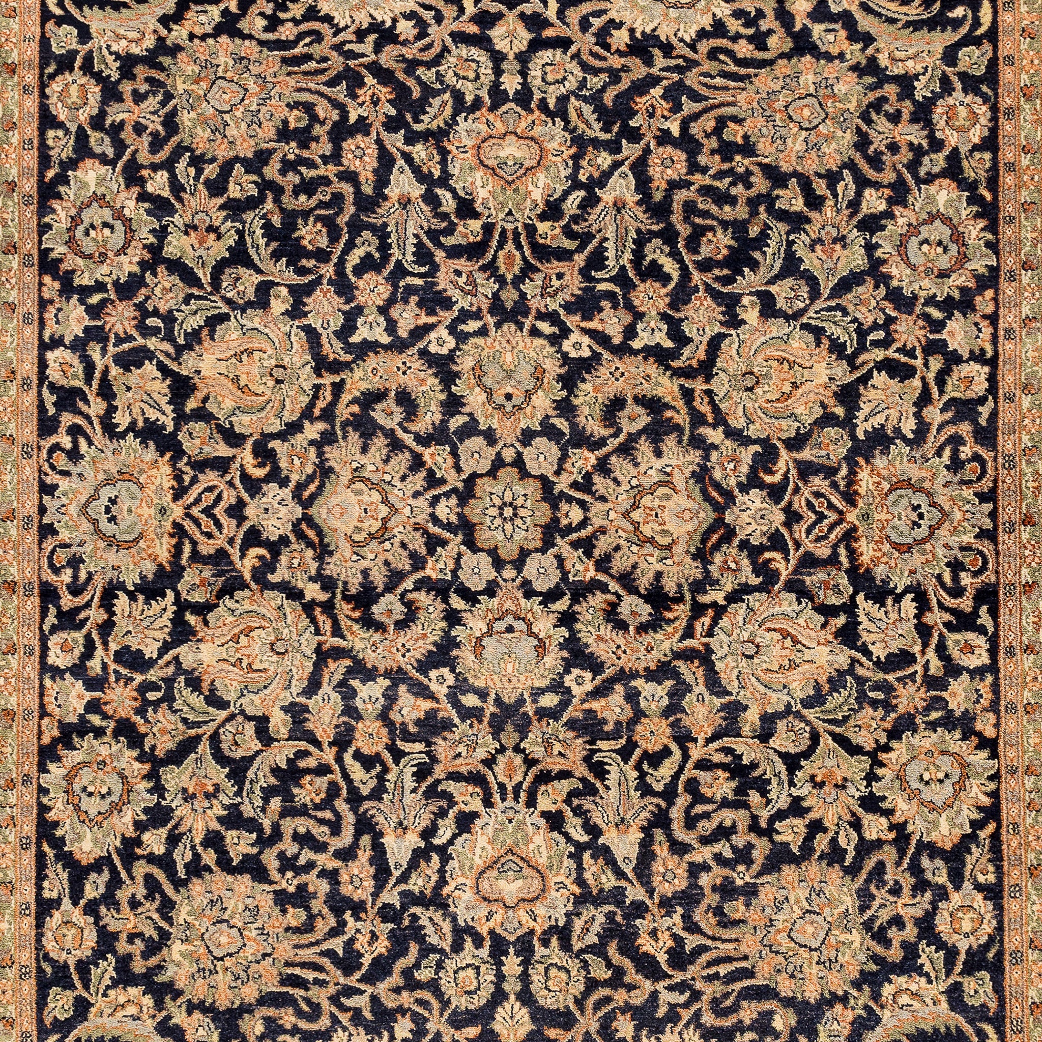 Tabriz Rug (5.9 x 9.2)ft