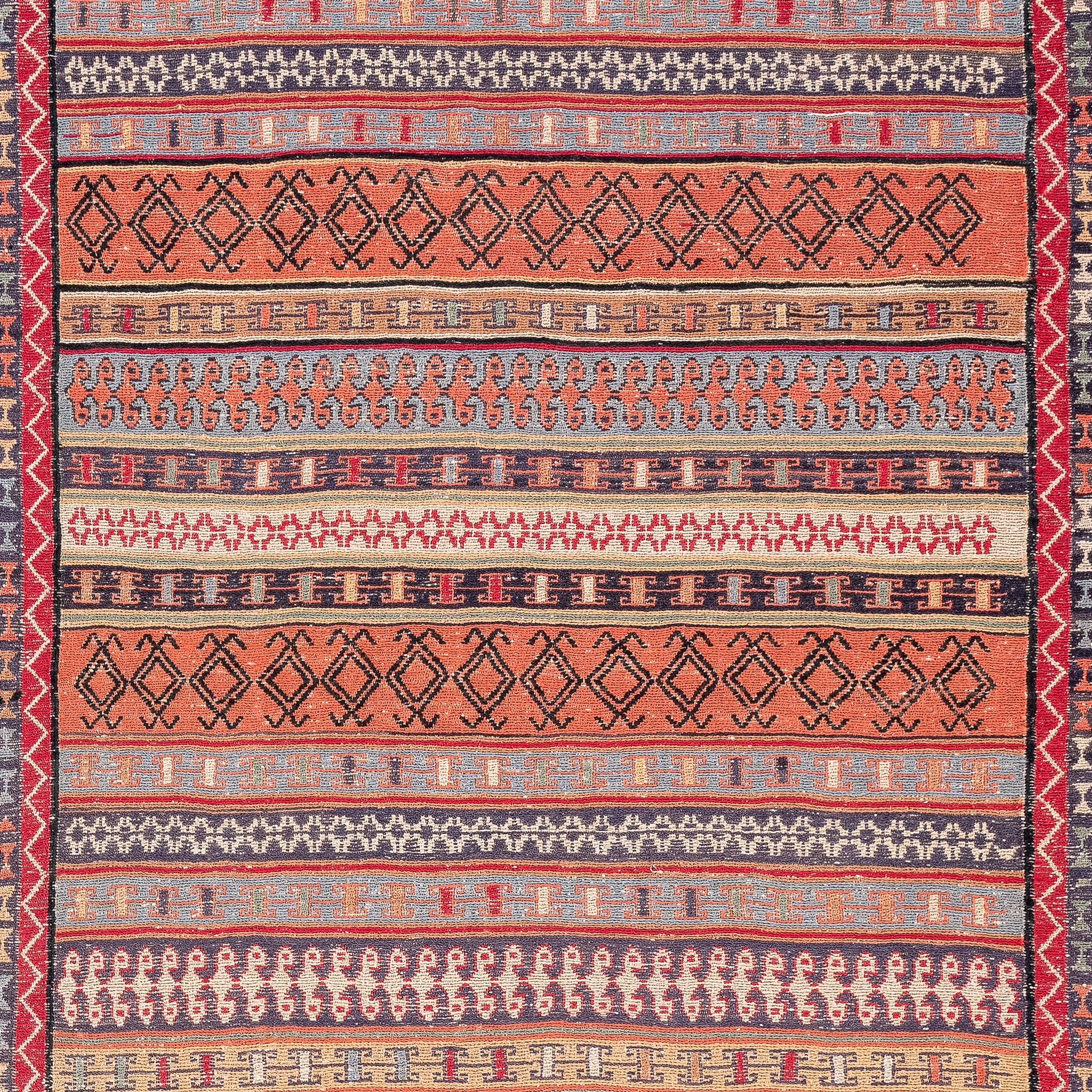 Soumak Kilim (3.2 x 4.2)ft