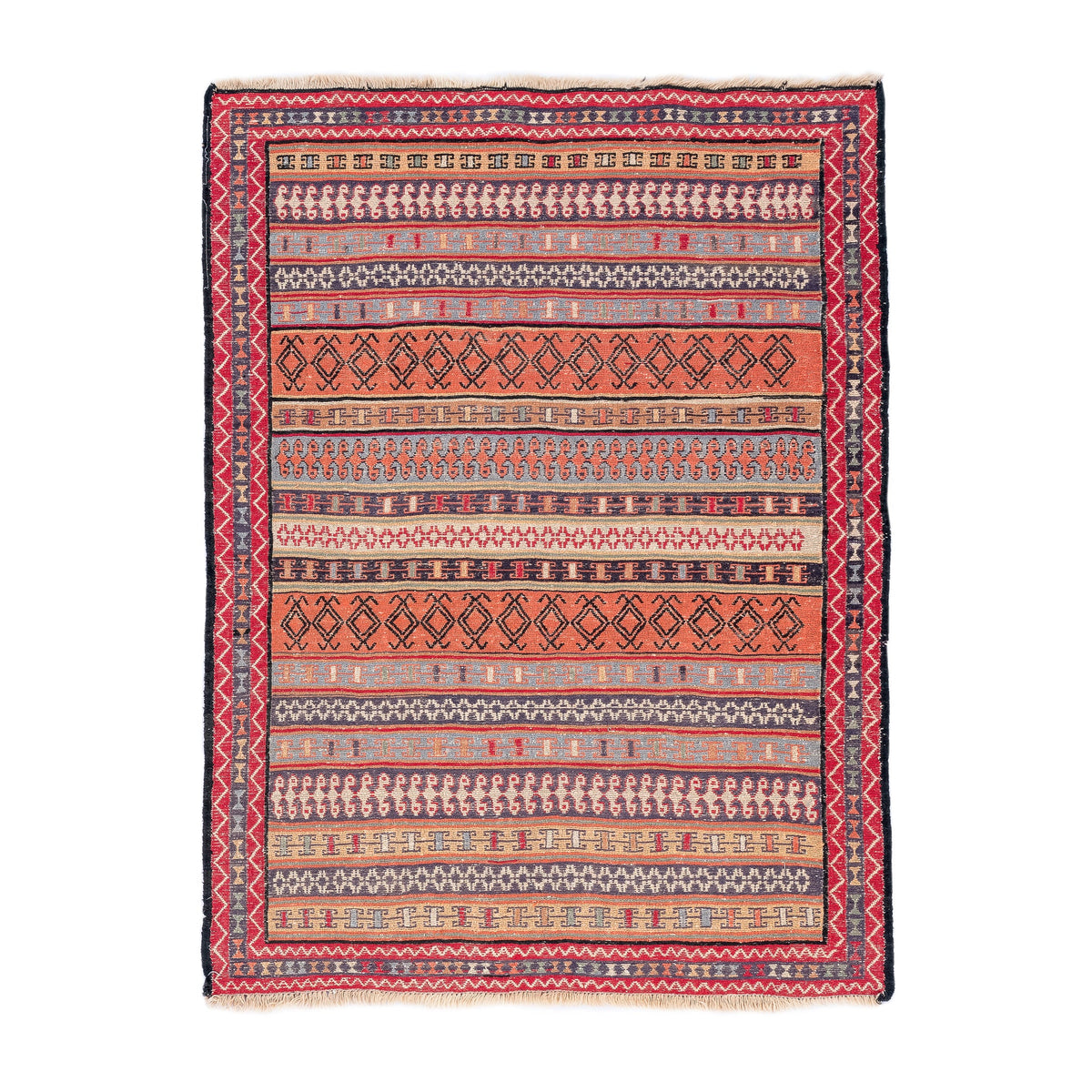 Soumak Kilim (3.2 x 4.2)ft