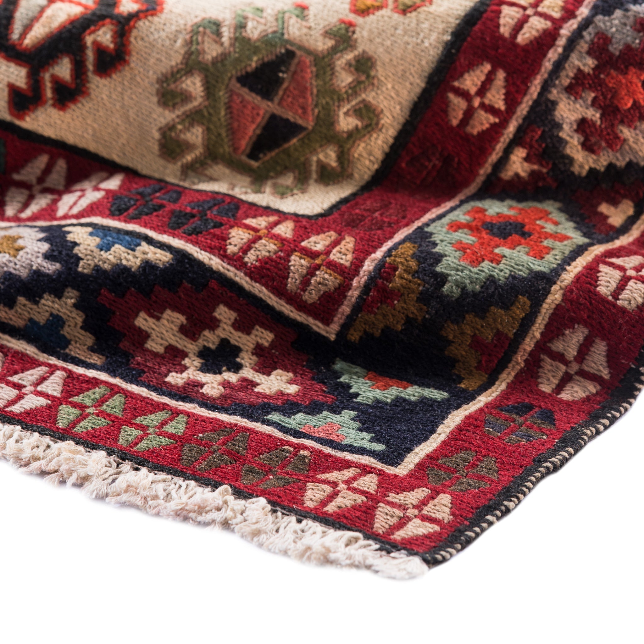Soumak Kilim (3.8 x 6.1)ft