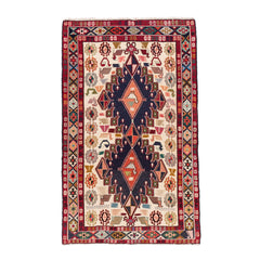 Soumak Kilim (3.8 x 6.1)ft