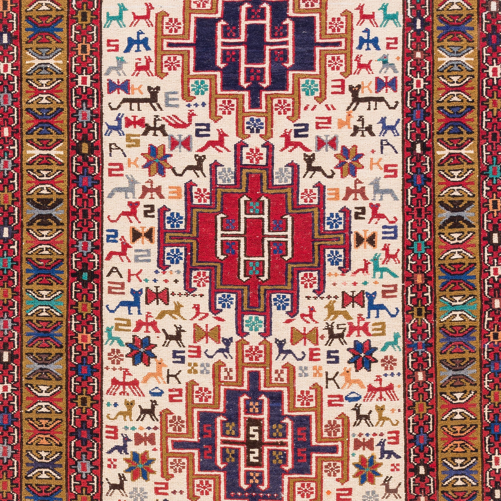 Soumak Kilim (3.4 x 4.7)ft