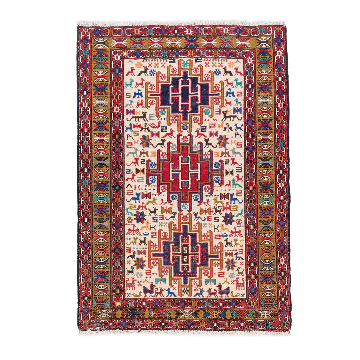 Soumak Kilim (3.4 x 4.7)ft