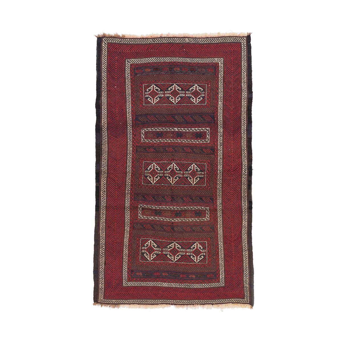 Golbarjasta Kilim (3.9 x 6.7)ft