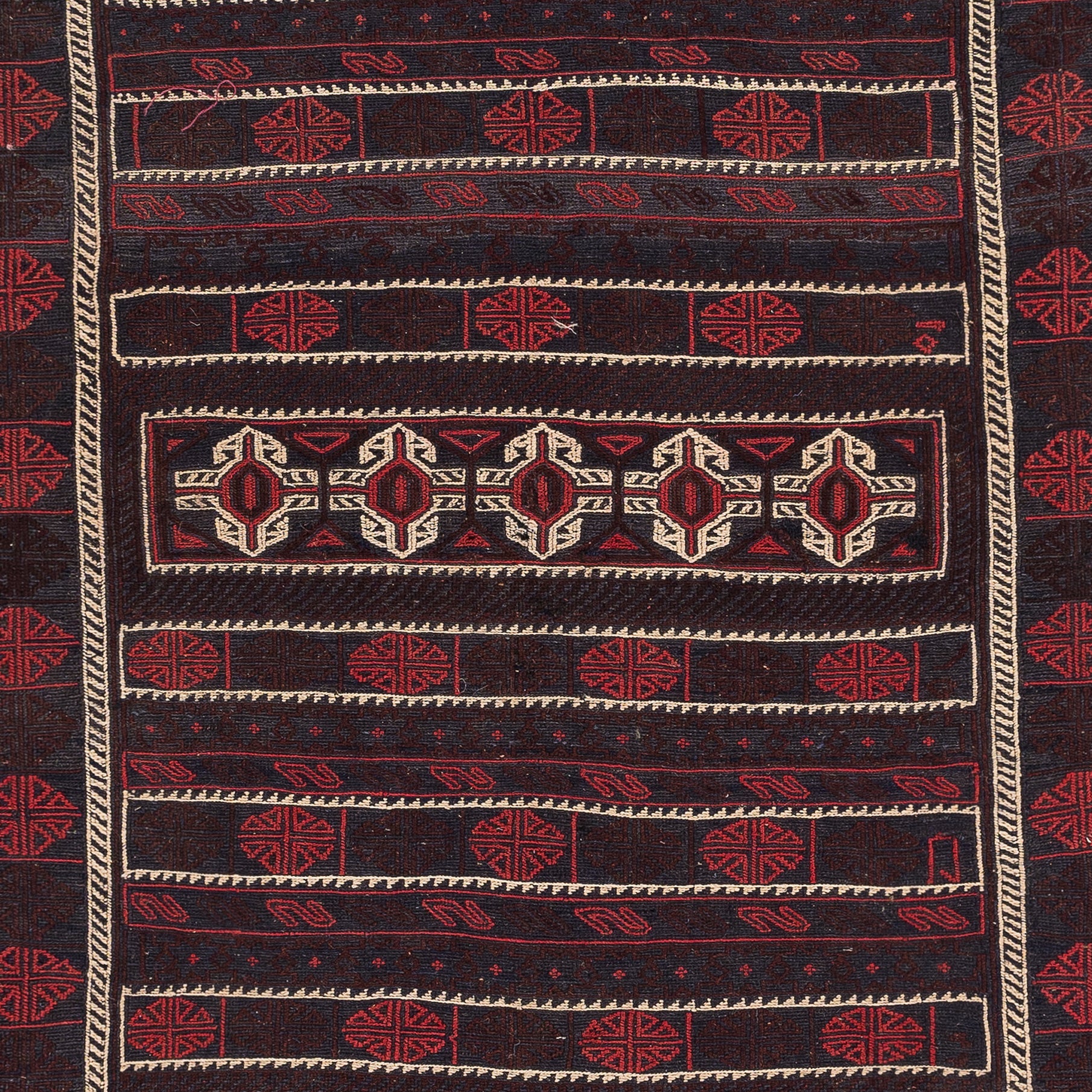 Golbarjasta Kilim (3.8 x 6.4)ft