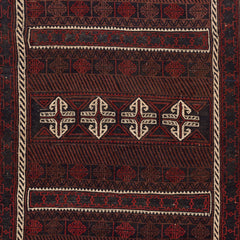Golbarjasta Kilim (4.1 x 7.6)ft