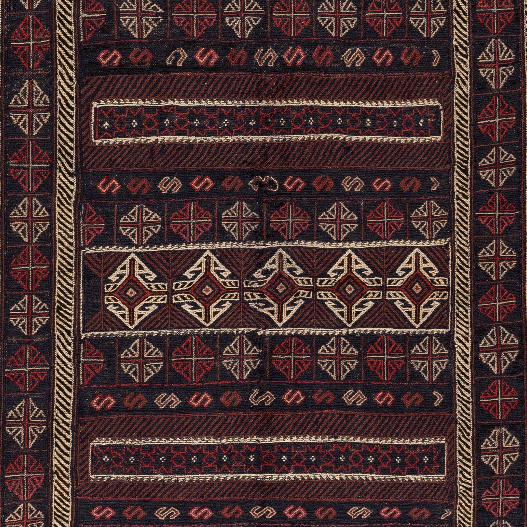 Golbarjasta Kilim (4.1 x 7.2)ft