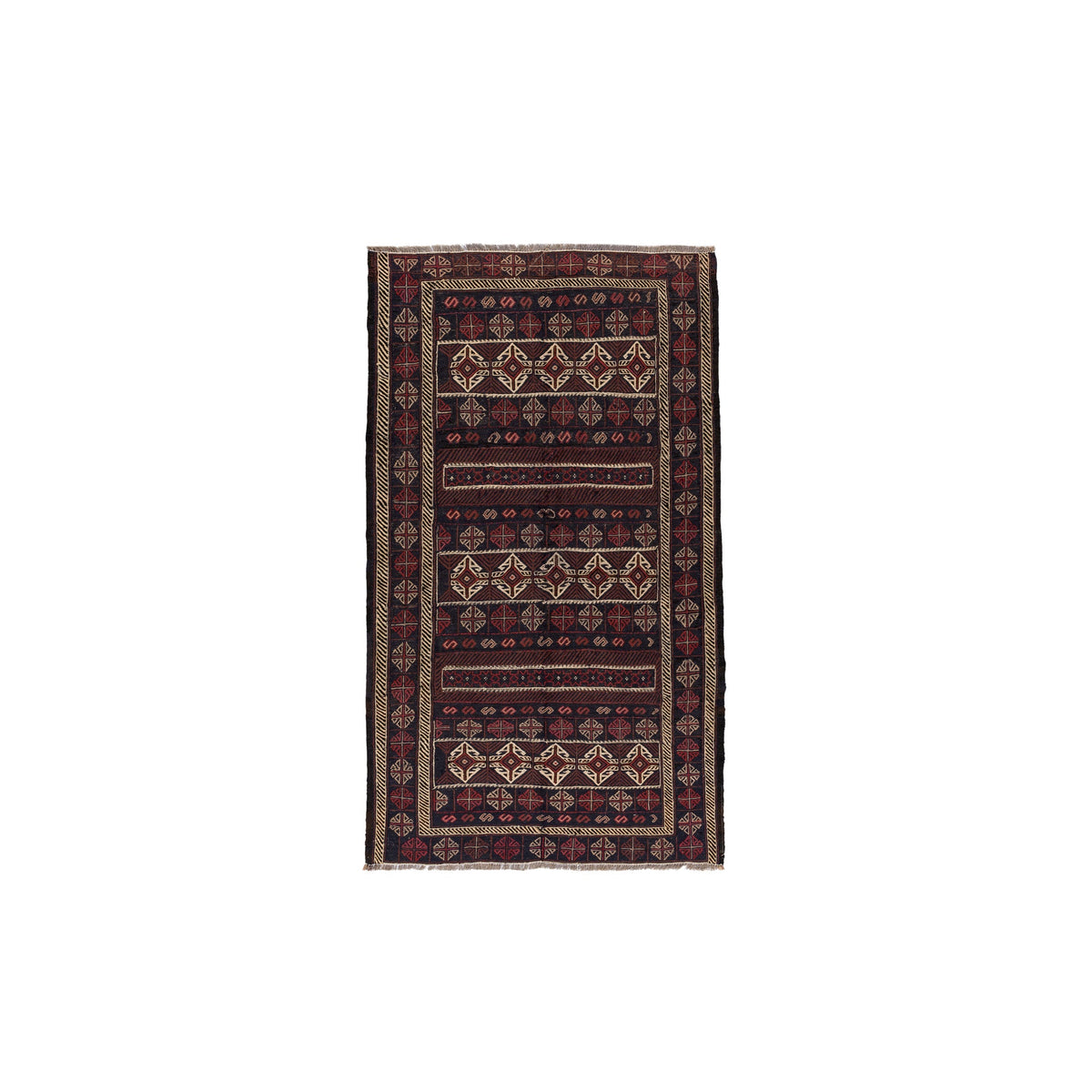 Golbarjasta Kilim (4.1 x 7.2)ft