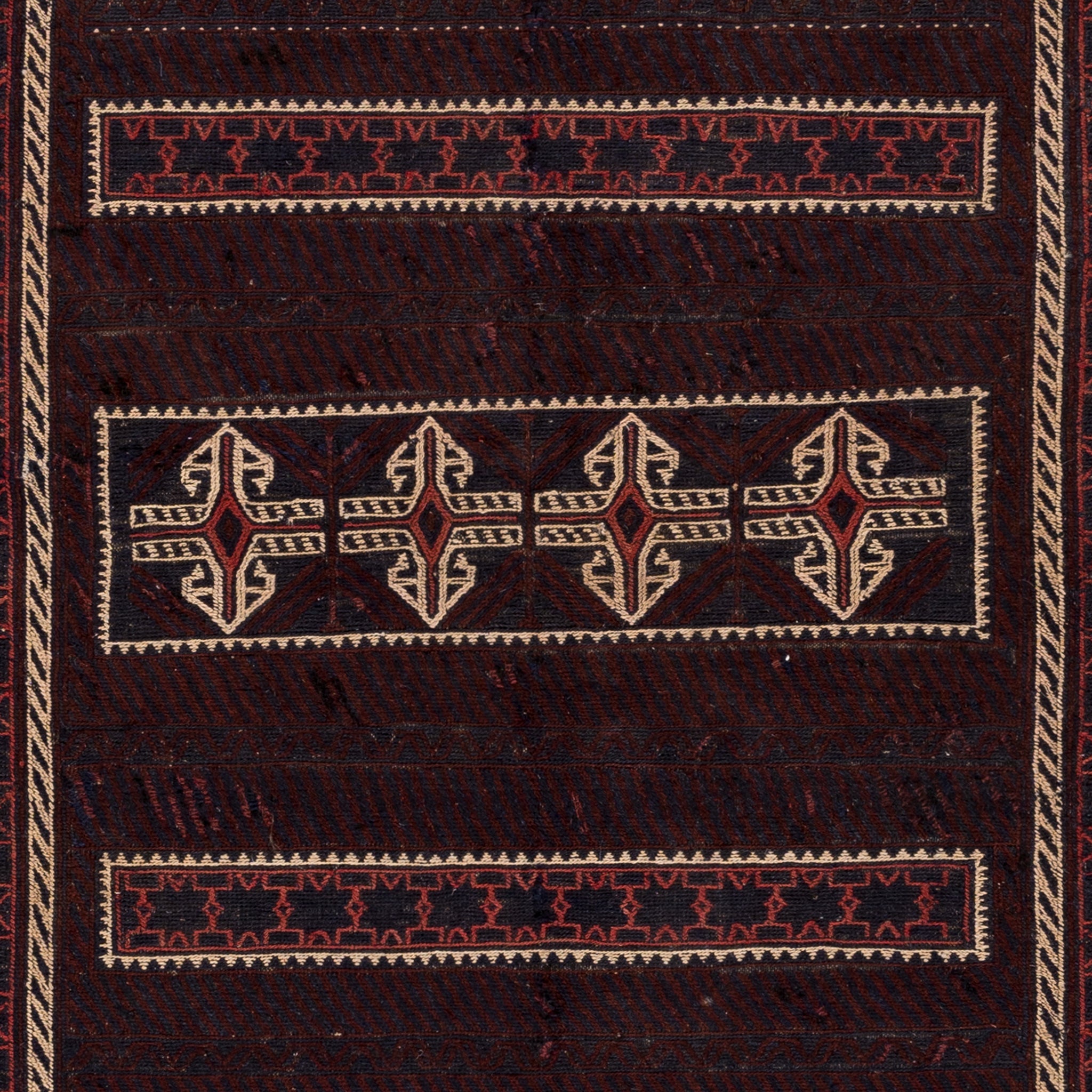 Golbarjasta Kilim (3.9 x 6.9)ft