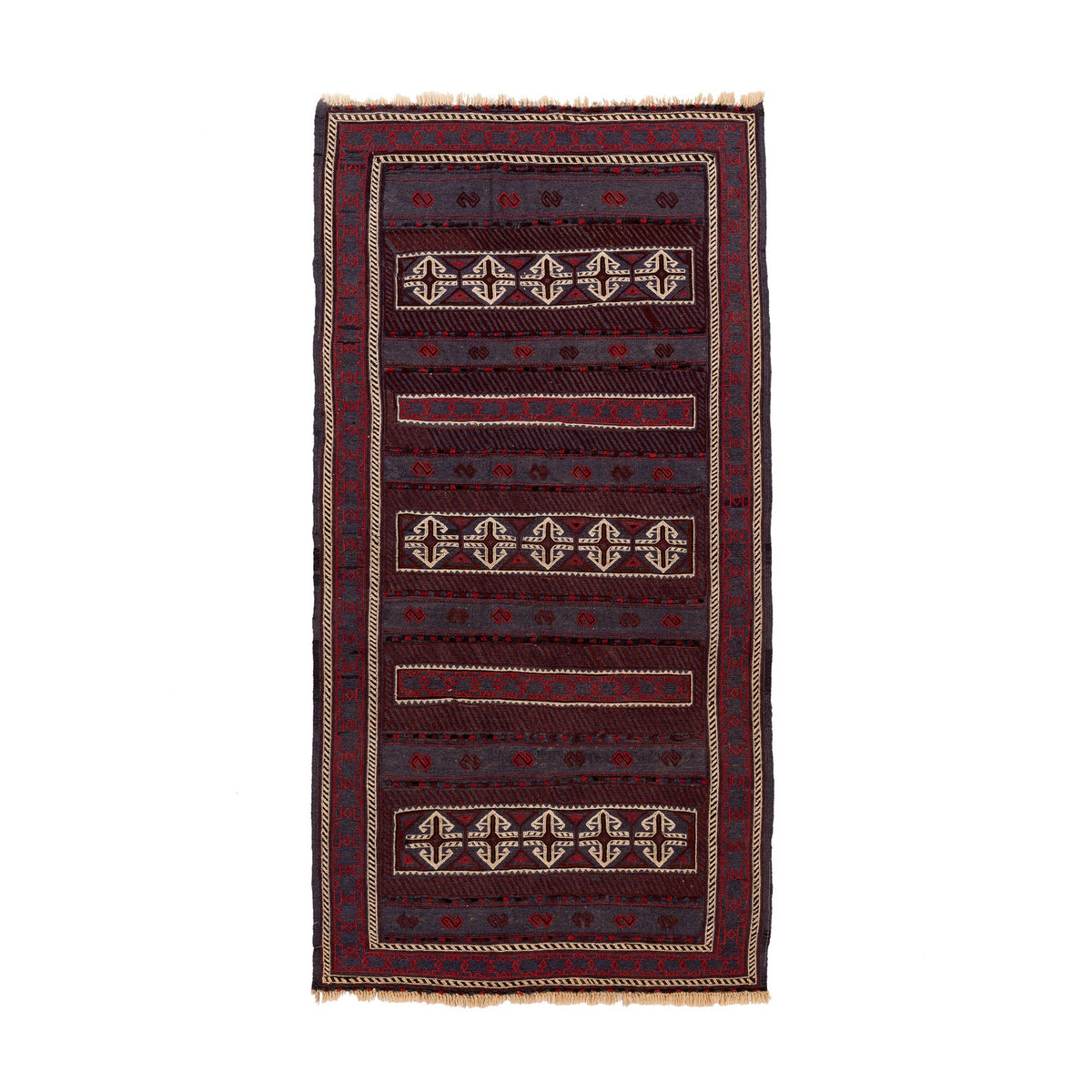 Golbarjasta Kilim (3.7 x 7)ft