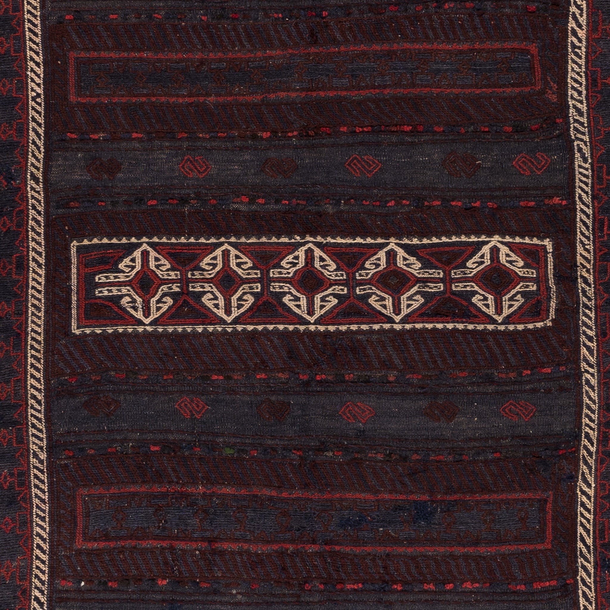 Golbarjasta Kilim (3.9 x 7.7)ft