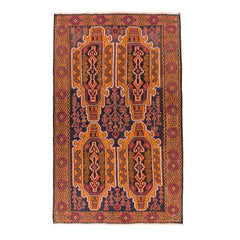 Golbarjasta Kilim (5.5 x 9.1)ft