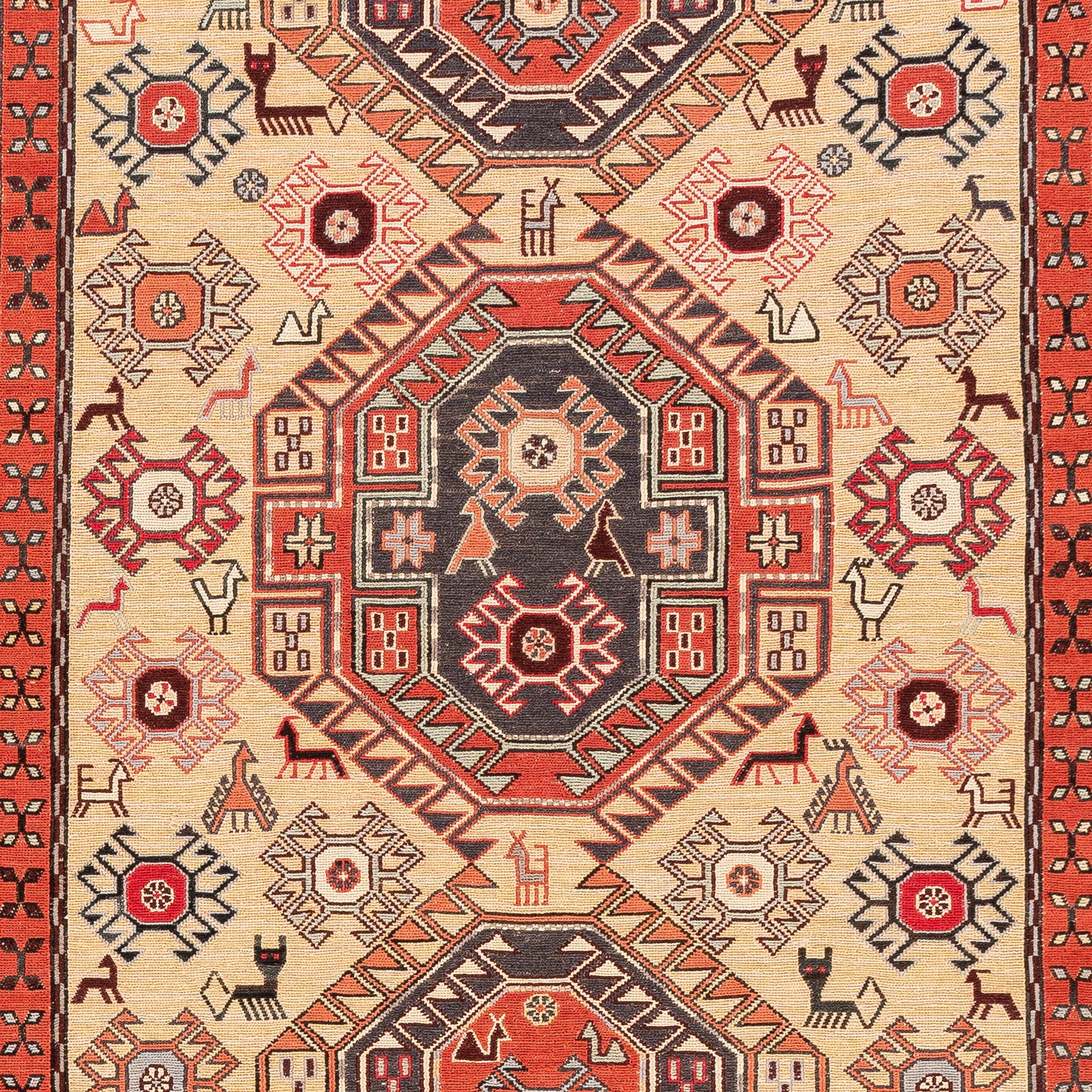 Soumak Kilim (3.1 x 4.9)ft