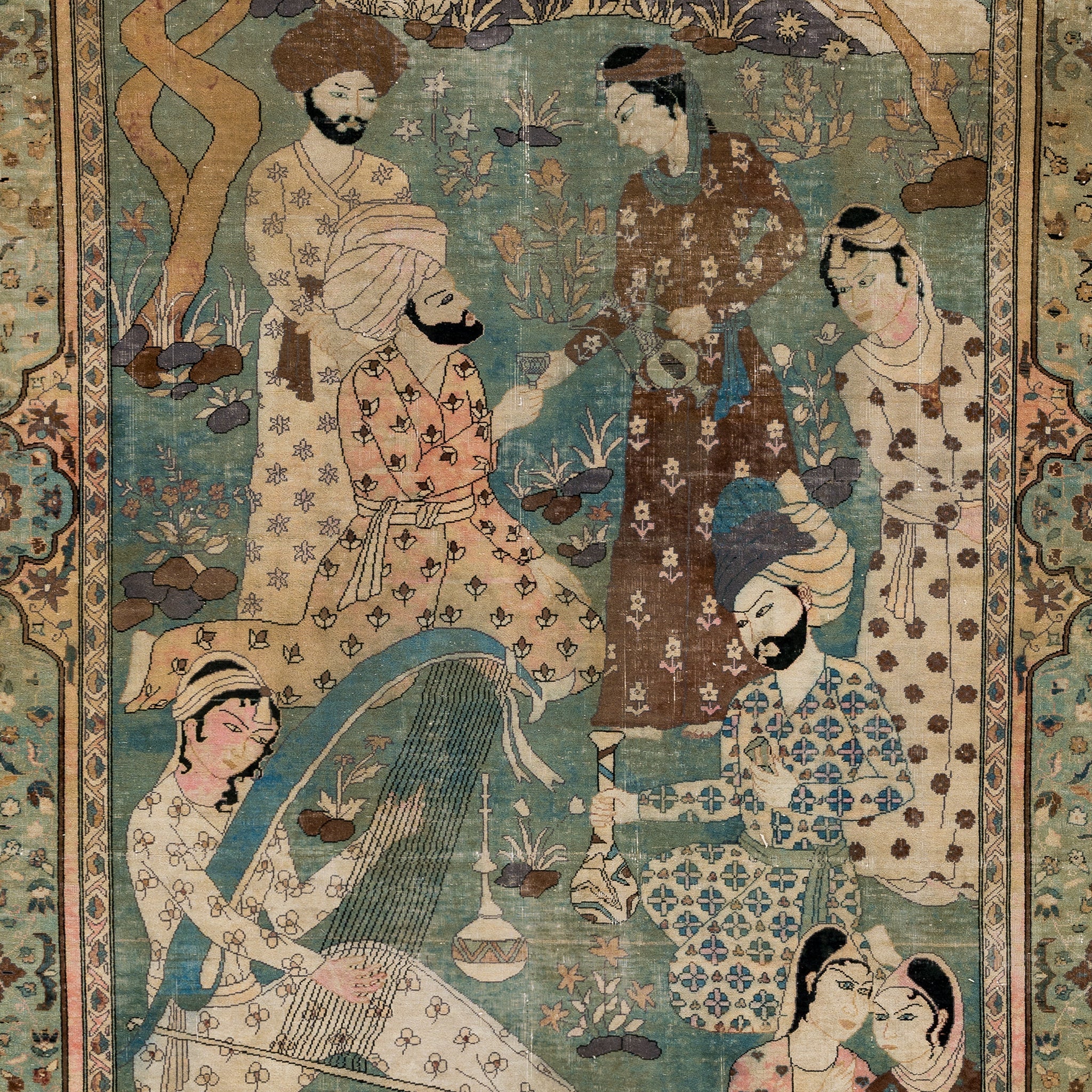 Pictorial Rug (4.4 x 7.3)ft