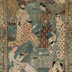 Pictorial Rug (4.4 x 7.3)ft