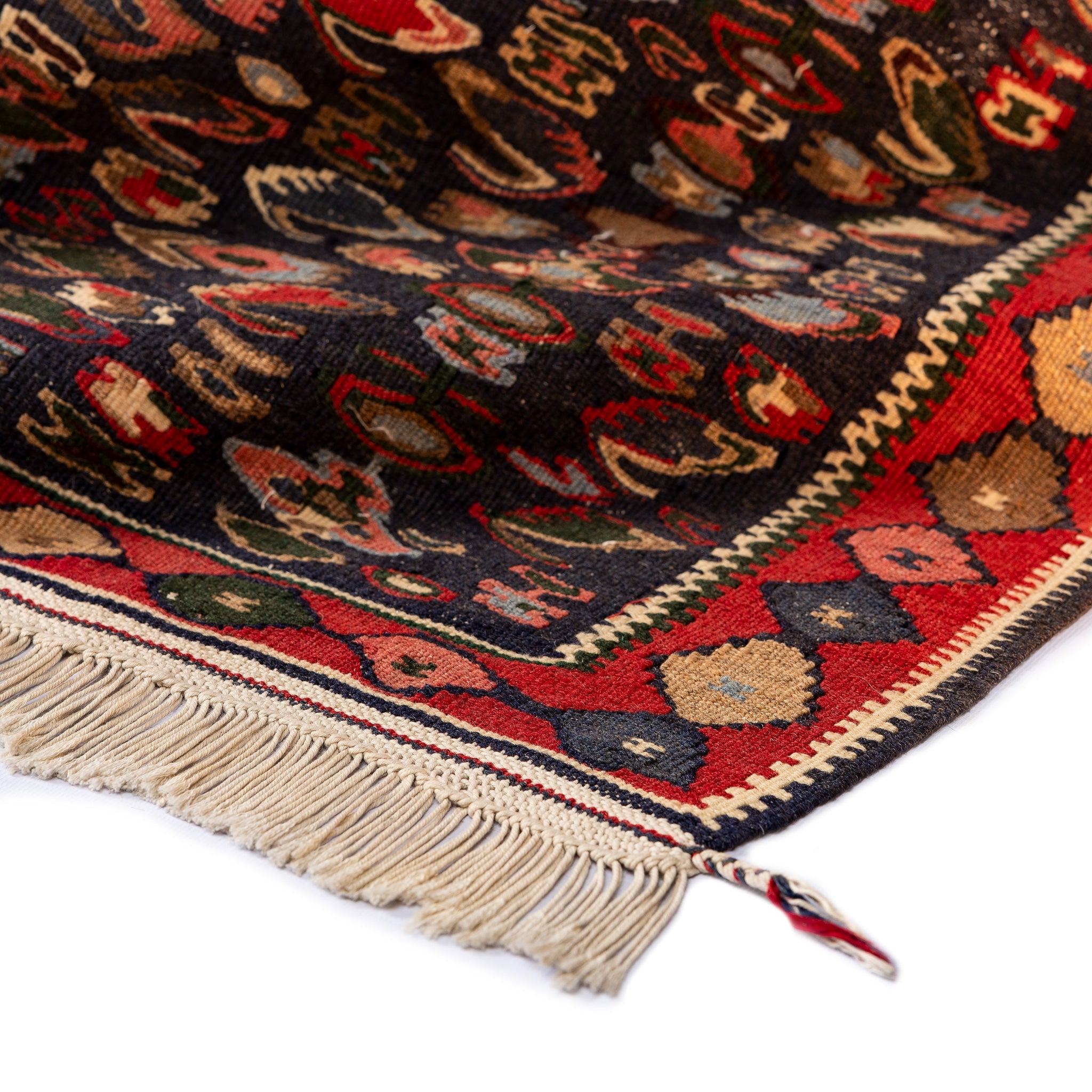 Senneh Kilim (3.9 x 4.9)ft