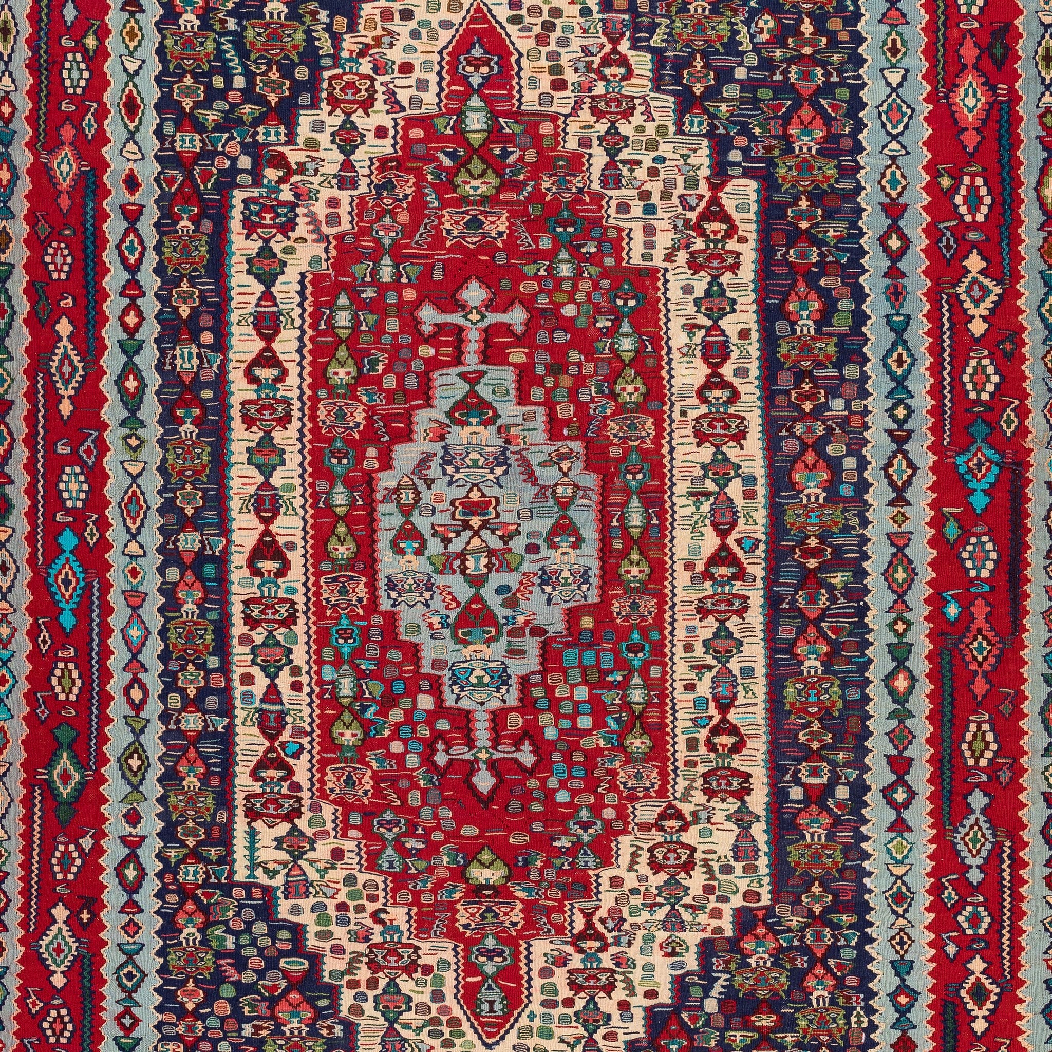Senneh Kilim (6 x 9.8)ft