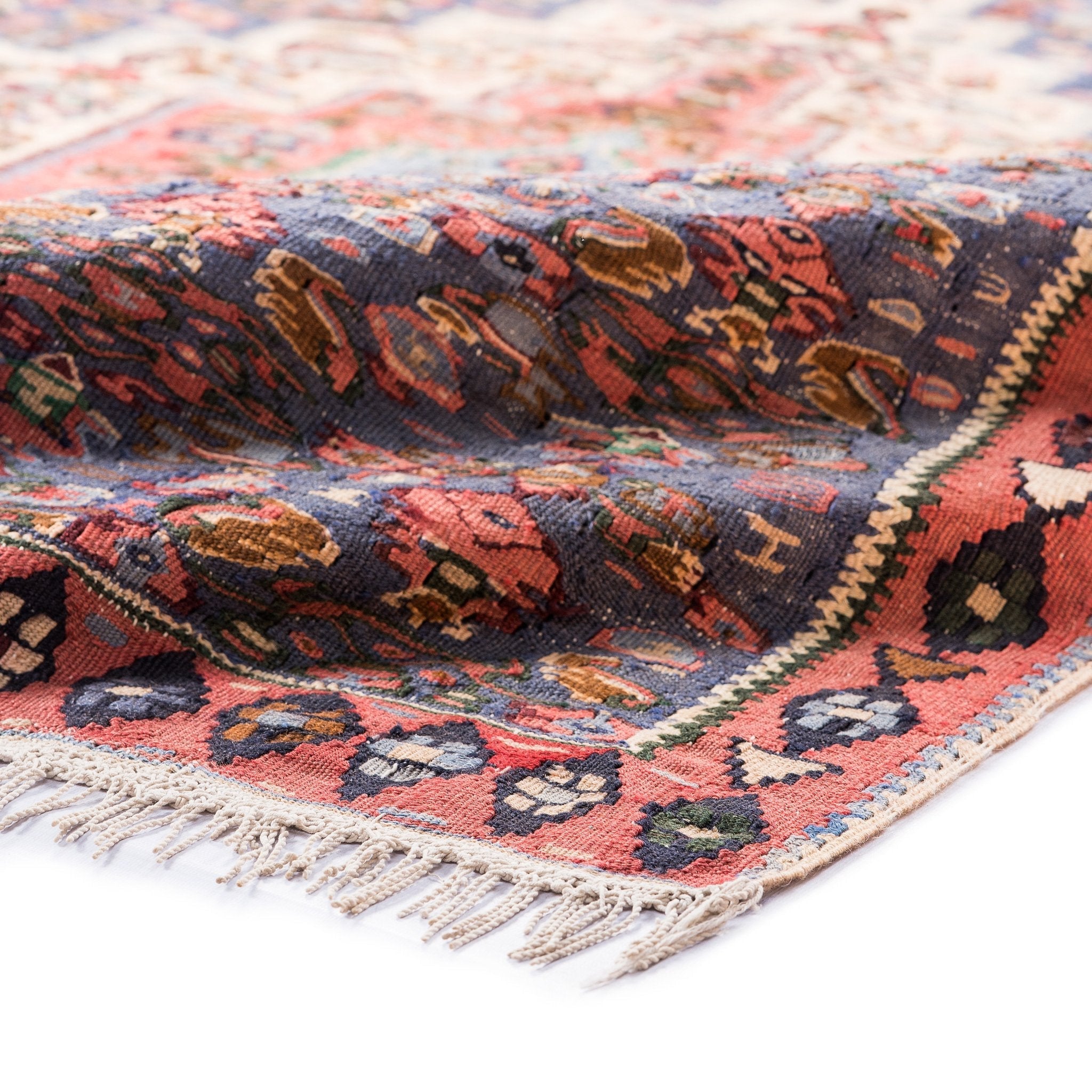 Senneh Kilim (3.9 x 4.5)ft