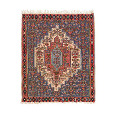 Senneh Kilim (3.9 x 4.5)ft