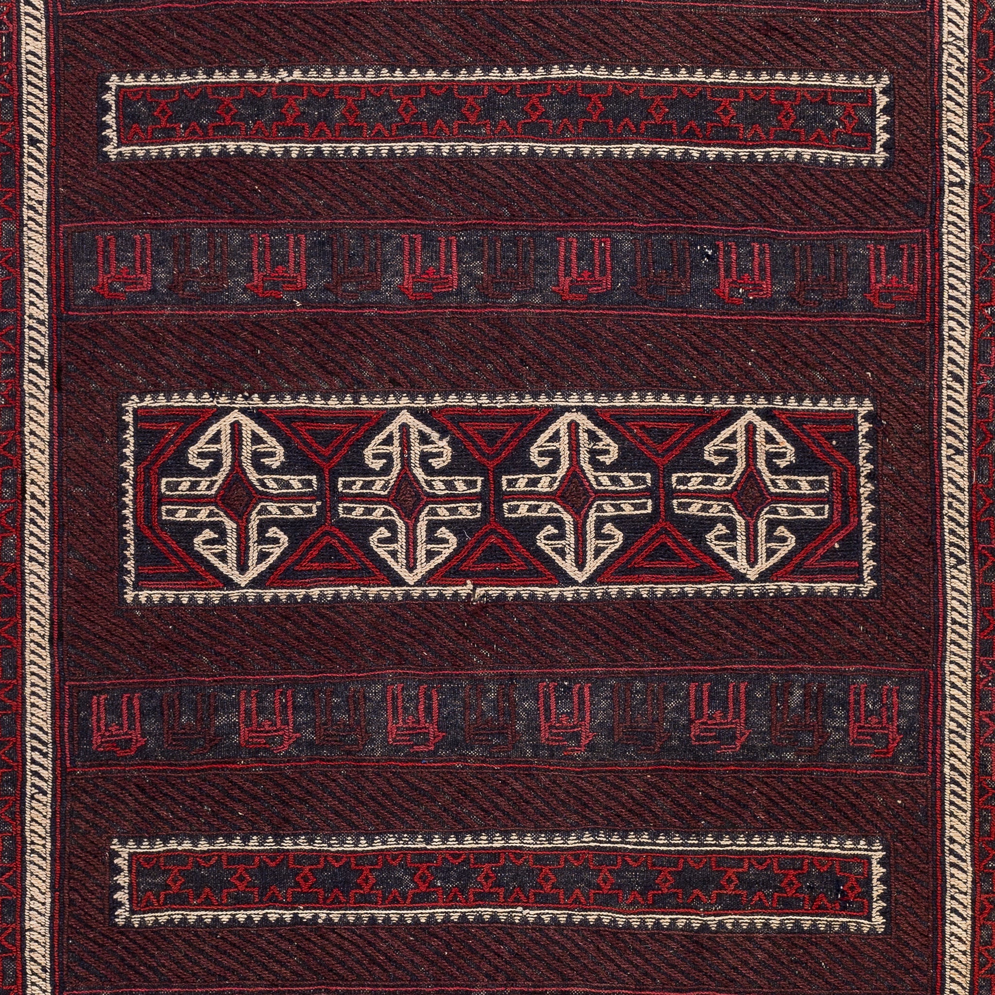 Golbarjasta Kilim (4.3 x 7.9)ft