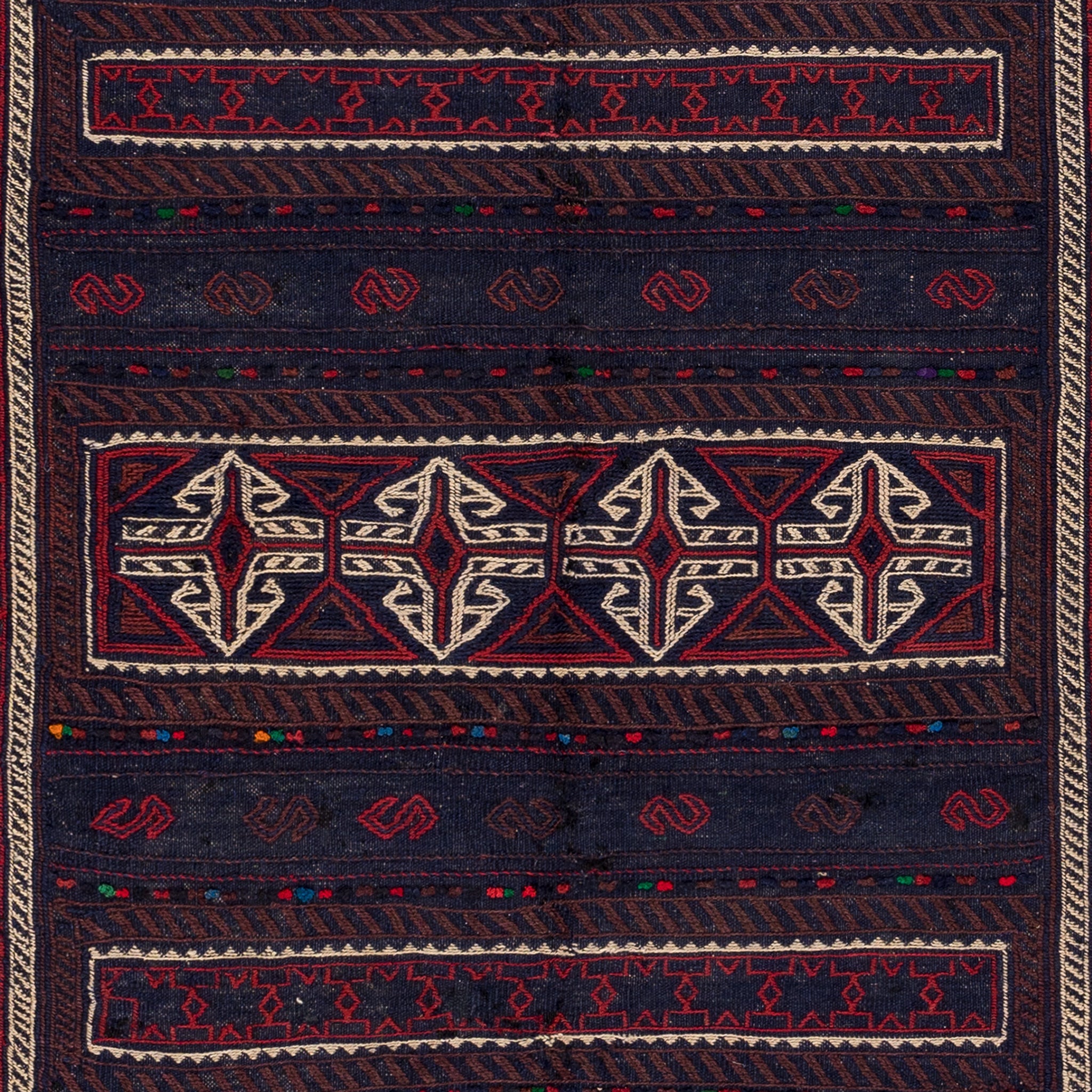 Golbarjasta Kilim (4.1 x 8)ft
