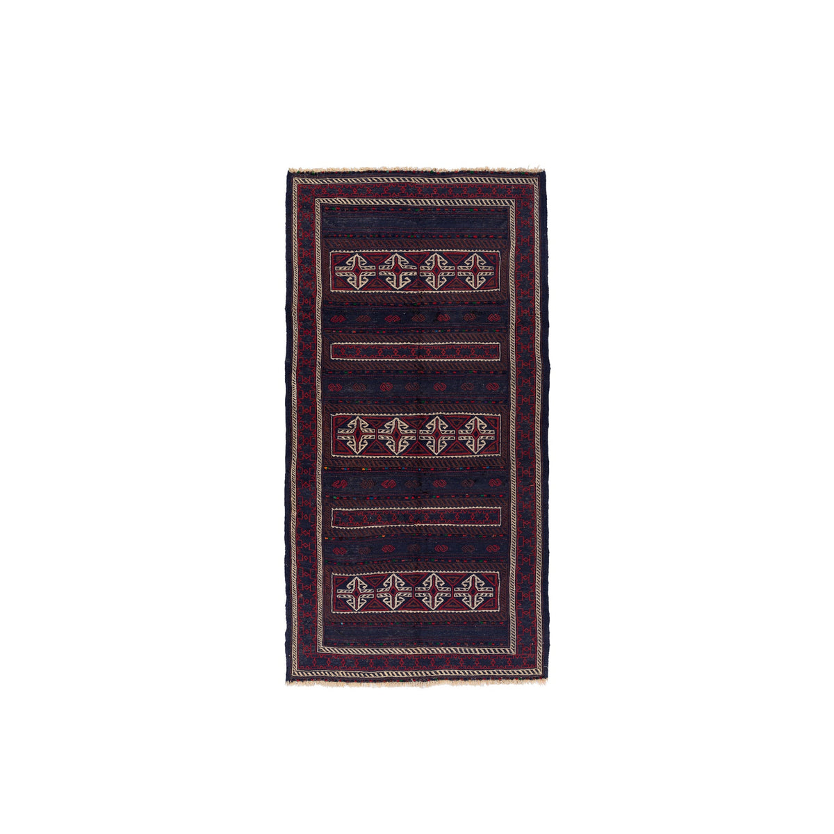 Golbarjasta Kilim (4.1 x 8)ft