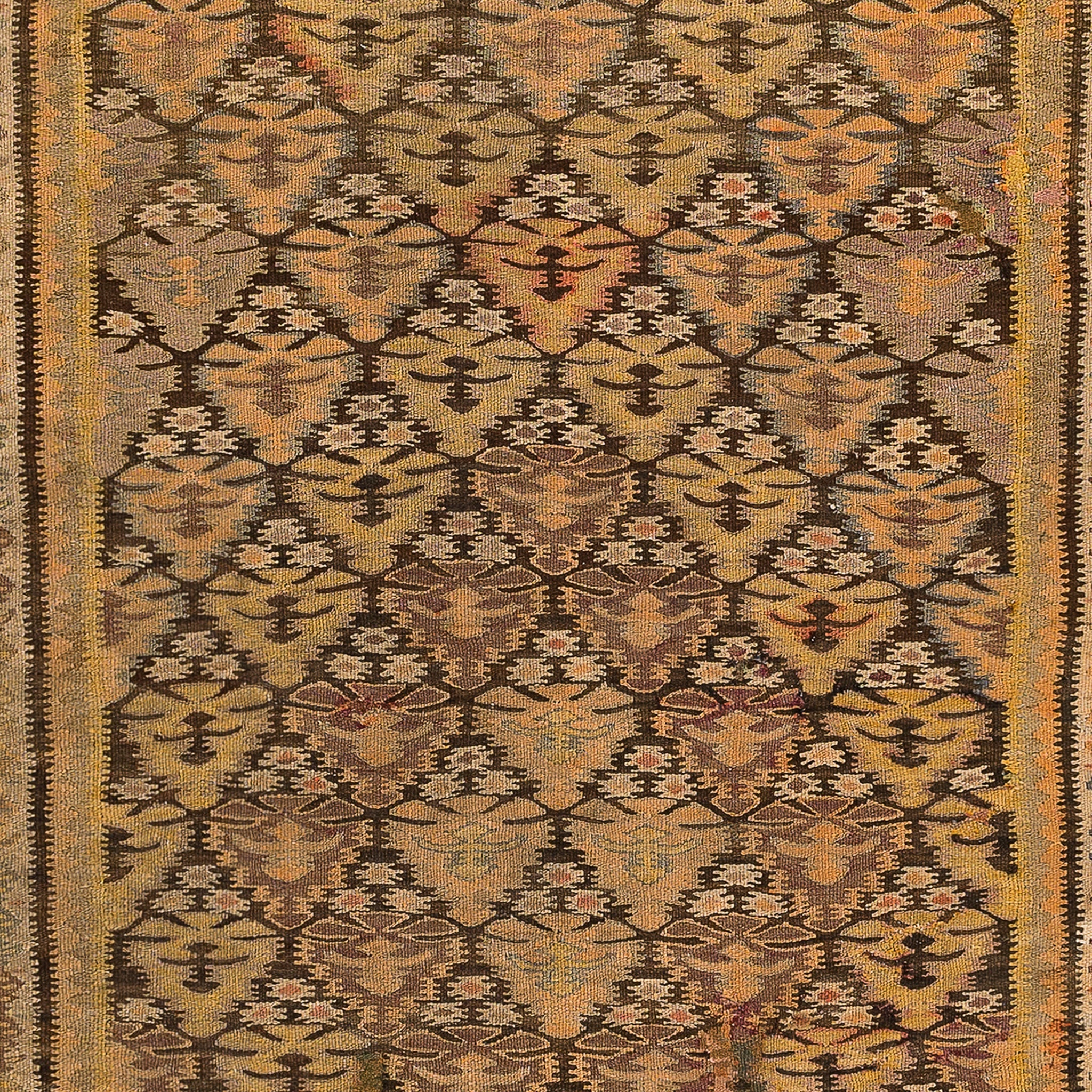 Ardebil Kilim (3.2 x 9.5)ft