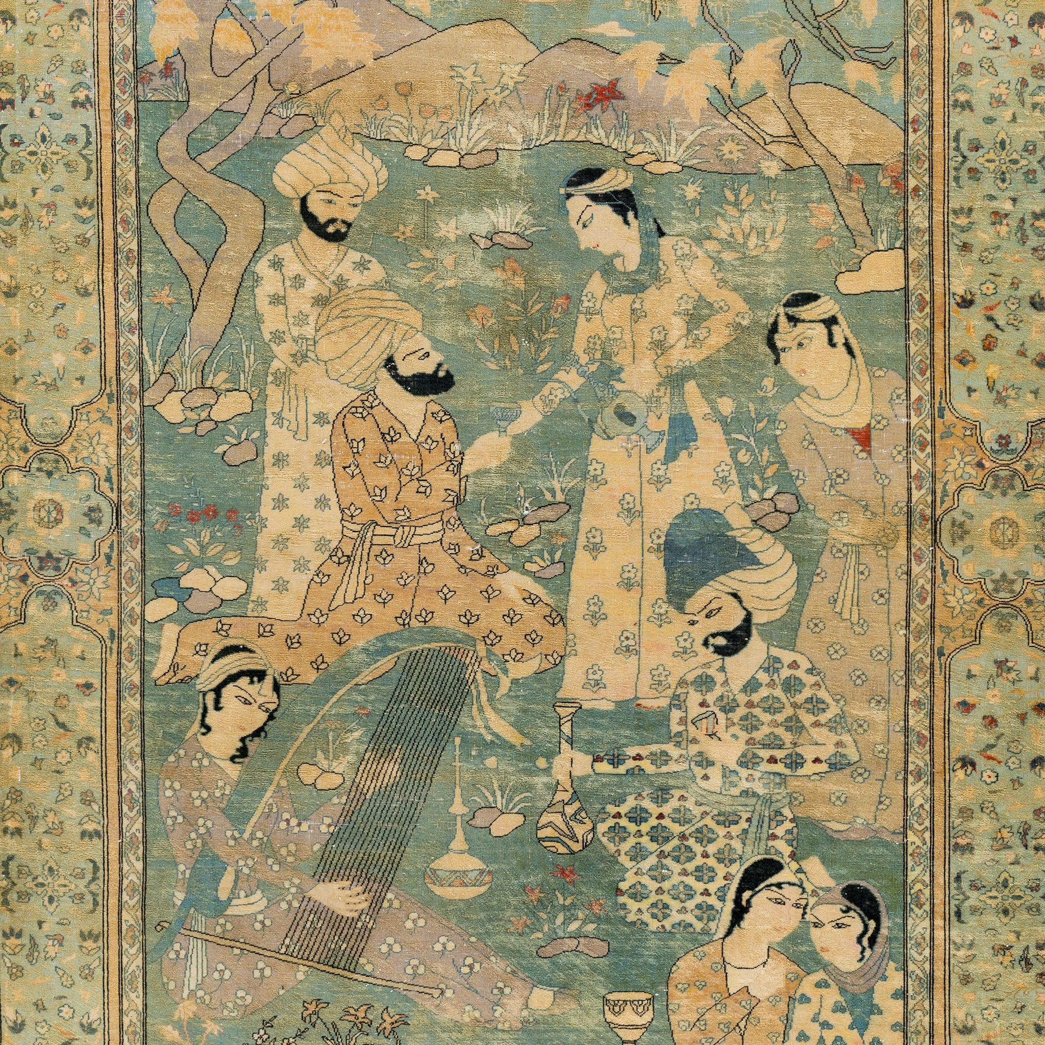 Pictorial Rug (3.3 x 5.5)ft