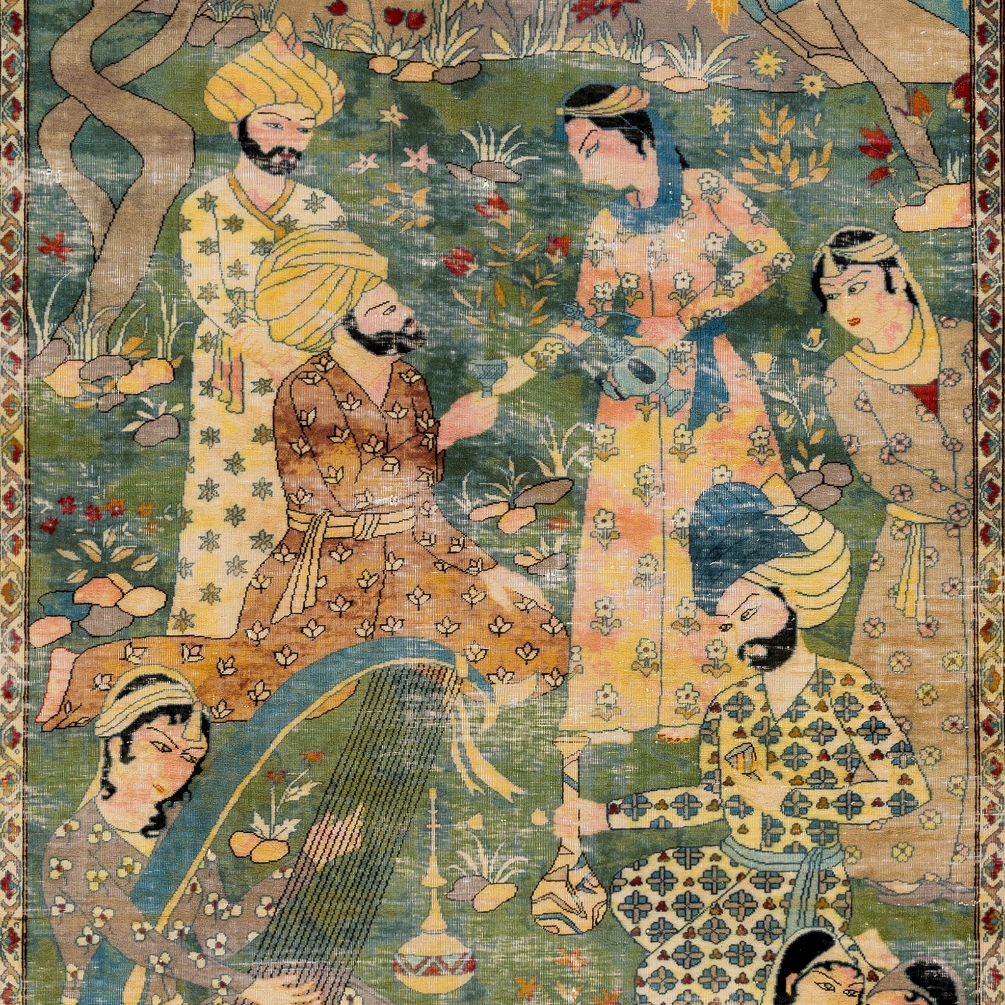 Pictorial Rug (4.5 x 6.6)ft