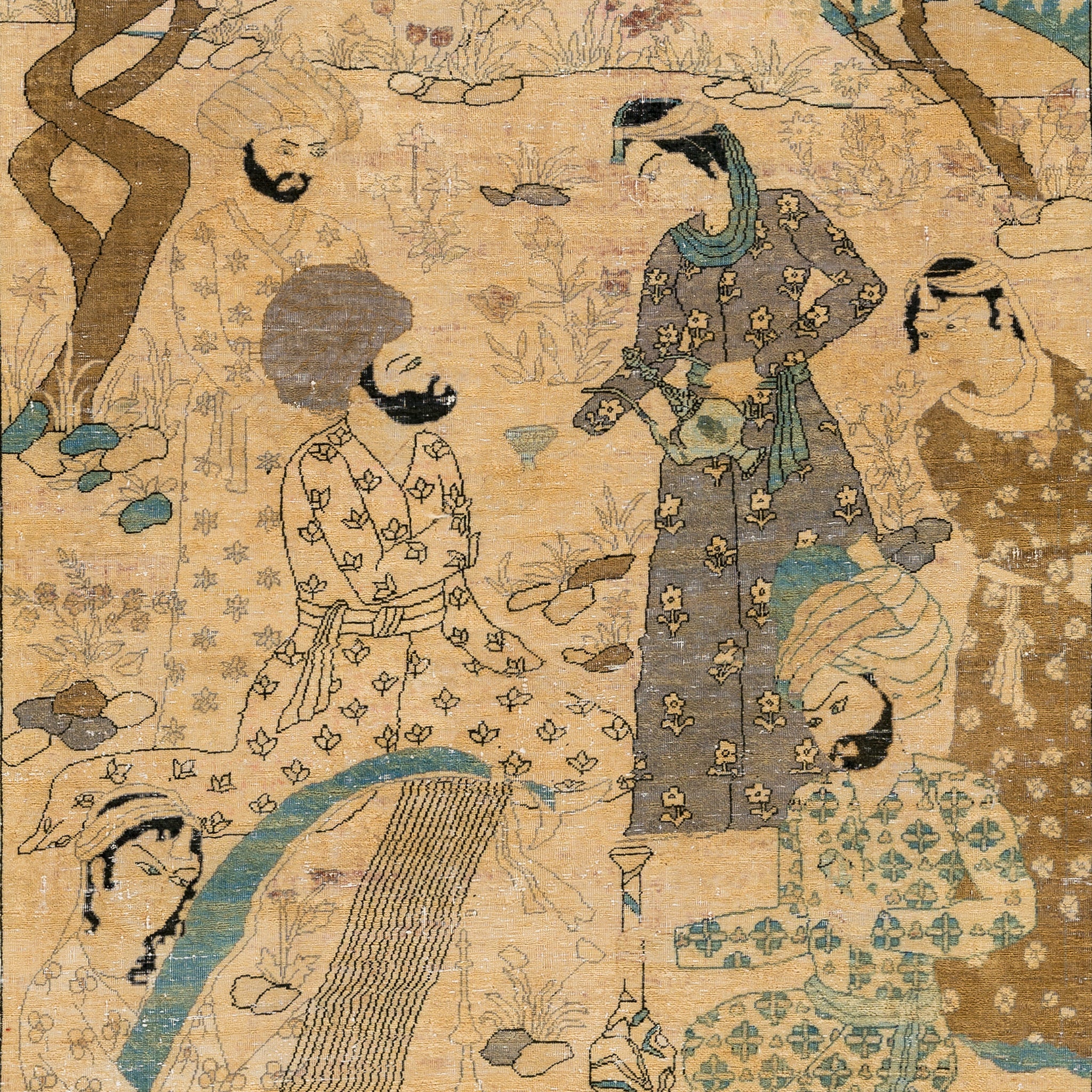 Pictorial Rug (4.5 x 6.4)ft