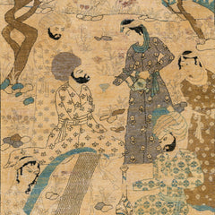 Pictorial Rug (4.5 x 6.4)ft