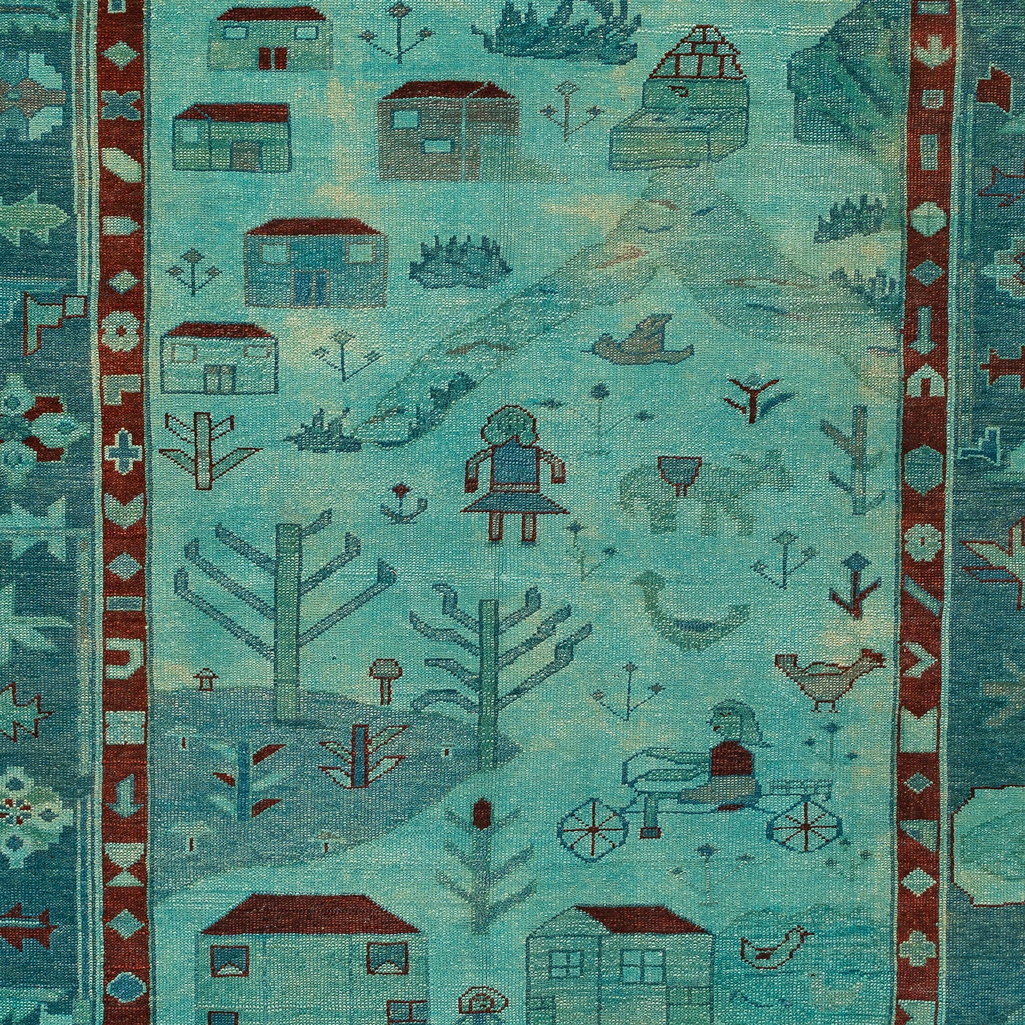 Turkish Gabbeh (6 x 7.3)ft