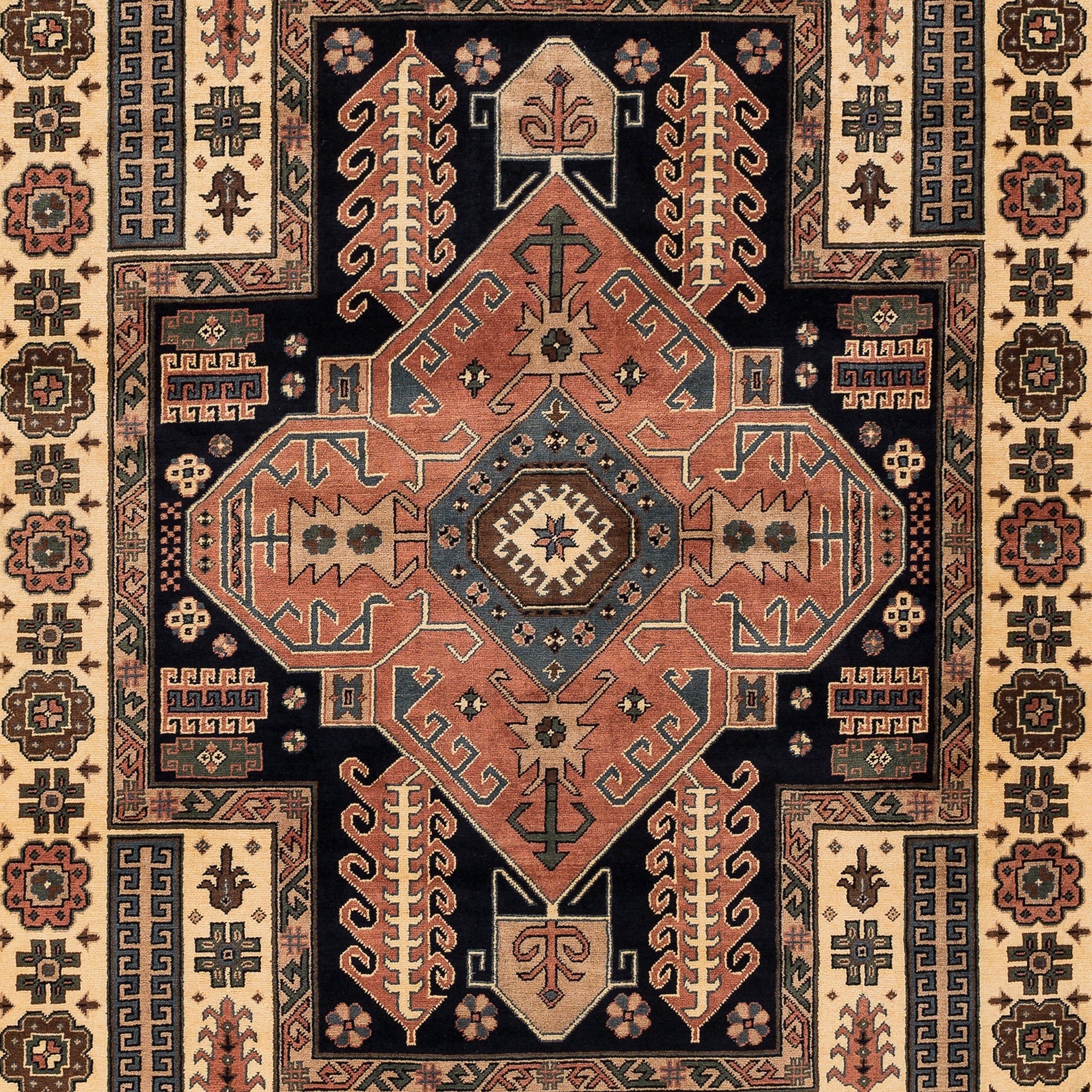 Uzbek (6.5 x 9.7)ft