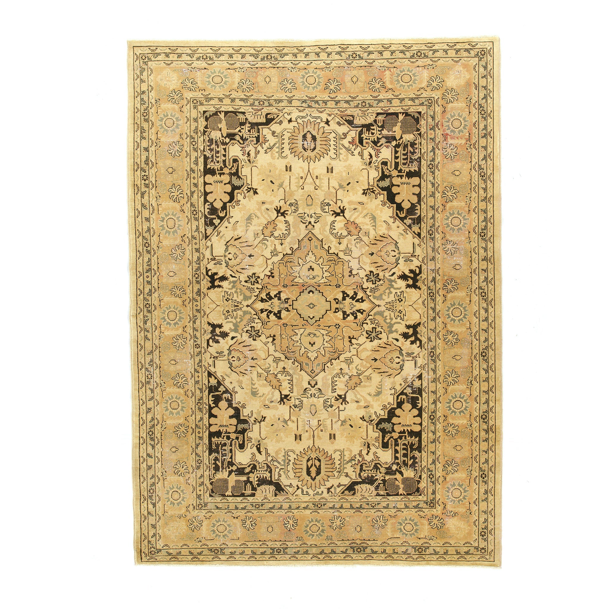 Overdyed Uzbek (6.1 x 8.8)ft