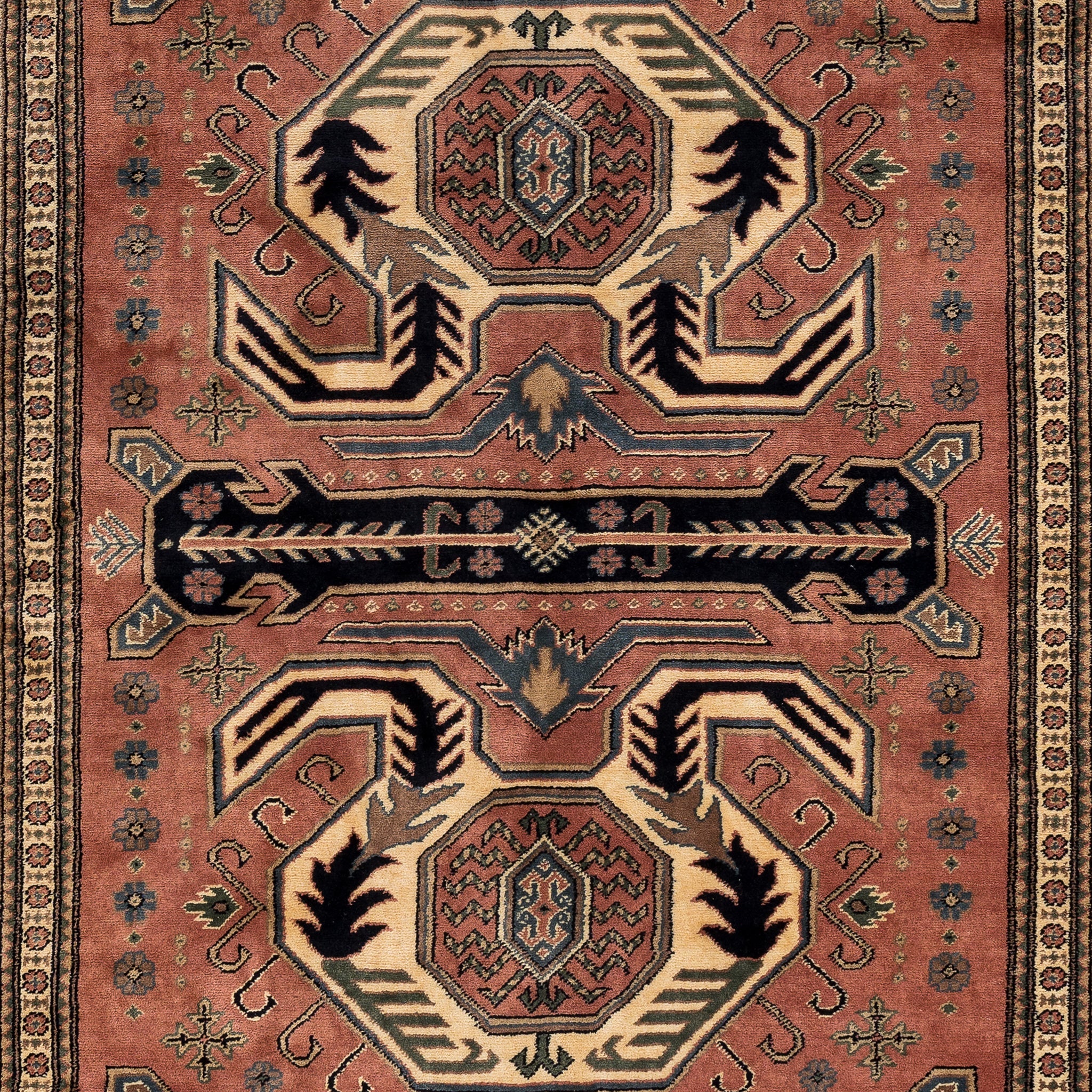 Uzbek (4.9 x 6.6)ft